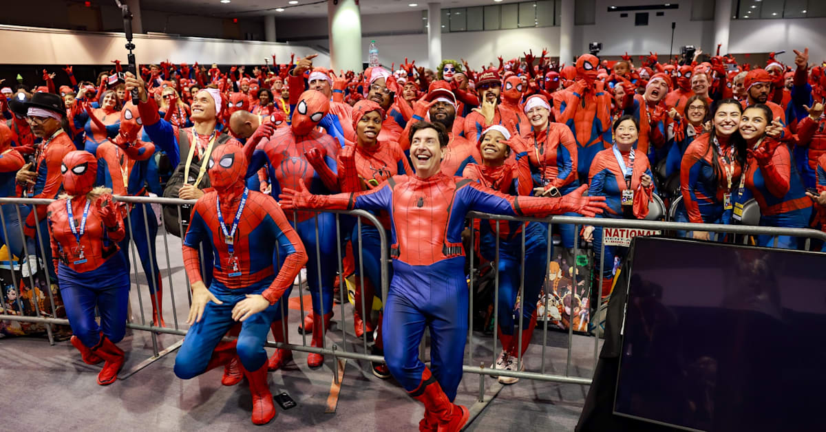 'Spider-Man' Fans Fall Just Short of Breaking Guinness World Record at NYCC