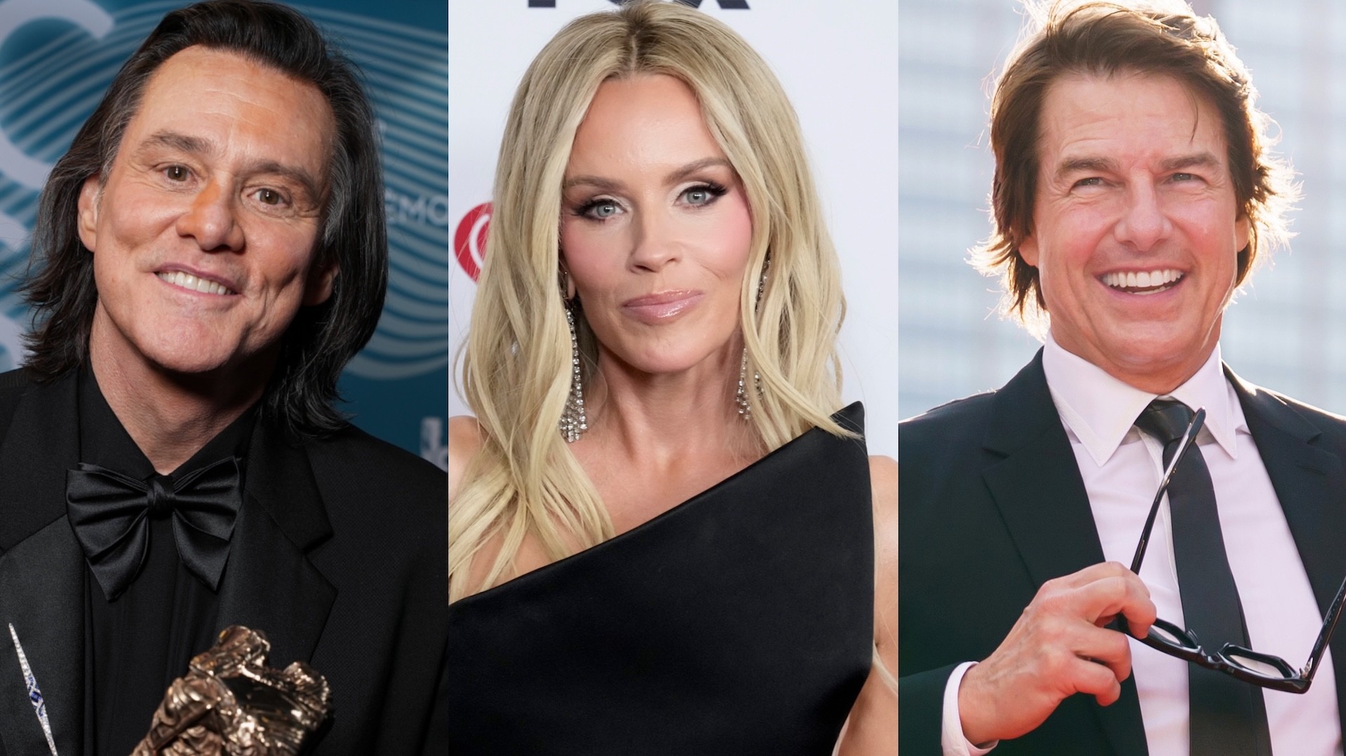 Jim Carrey, Jenny McCarthy, and Tom Cruise