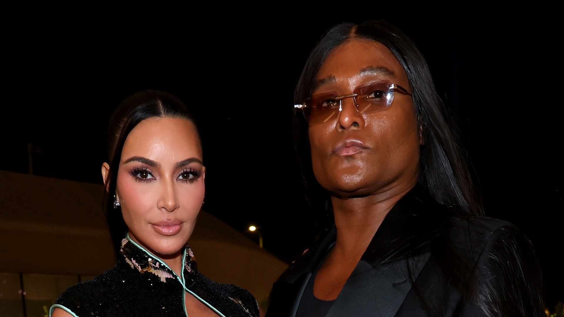 Law Roach and Kim Kardashian