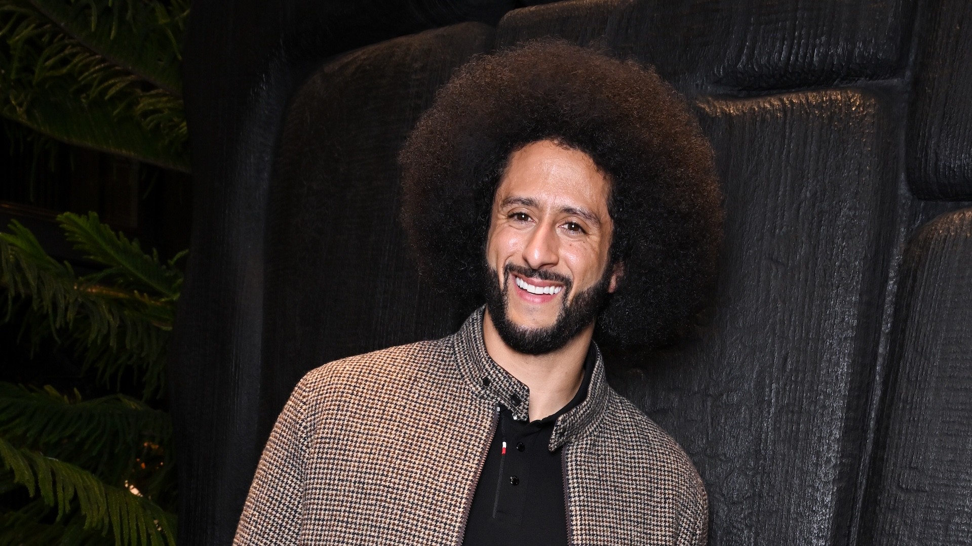 Colin Kaepernick at the Moncler Fifth Avenue Opening Cocktail Party & Dinner.