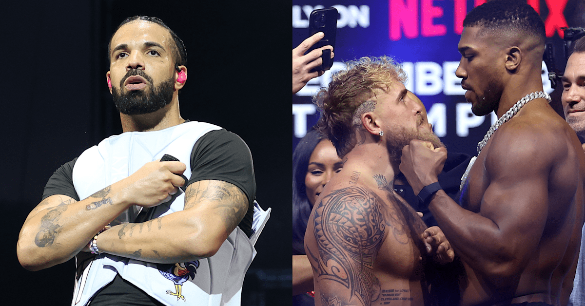 Drake Bets $200K on Jake Paul to Beat Anthony Joshua: “Lock It In”