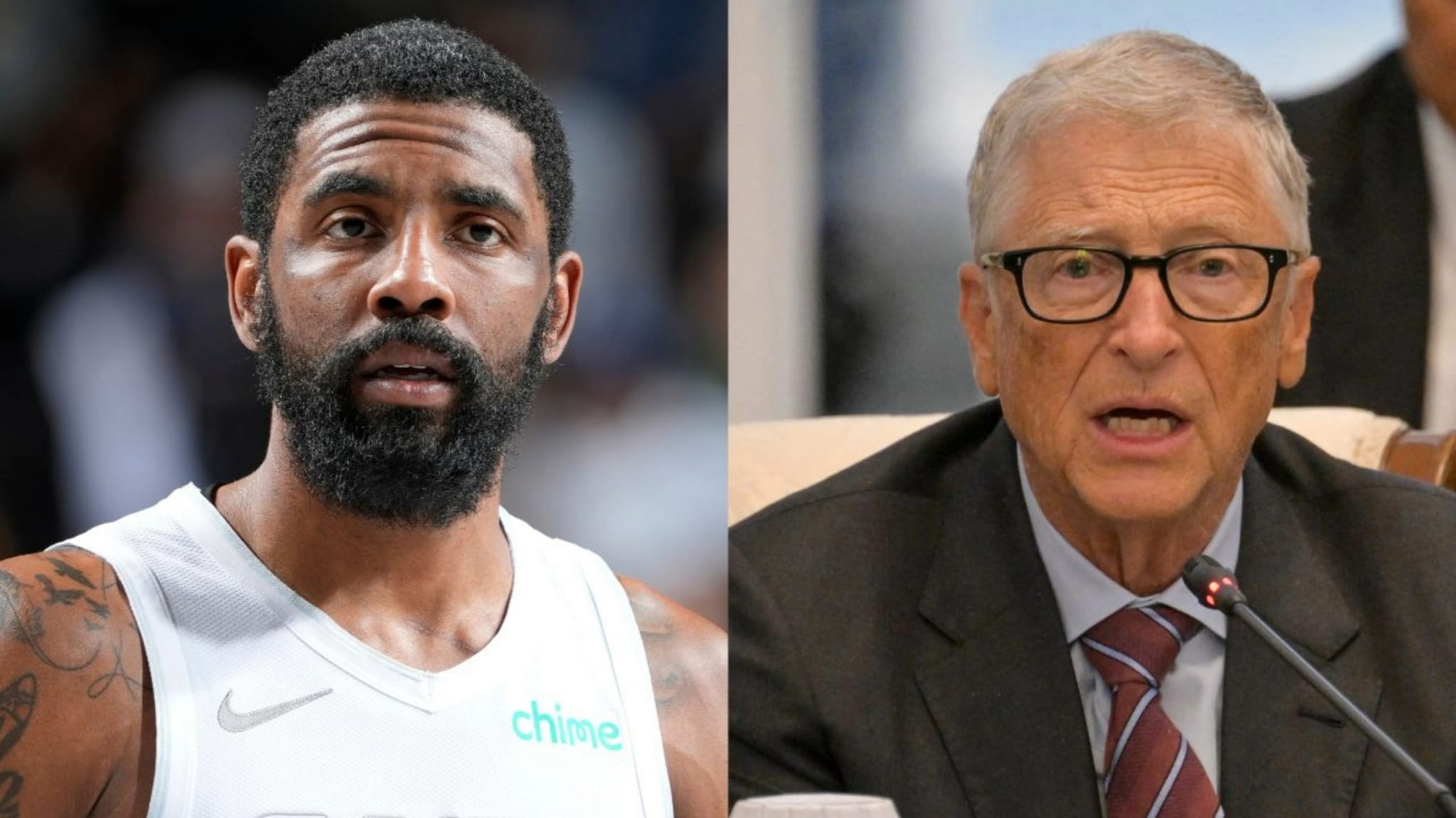 Kyrie Irving Says Bill Gates' Large Land, Water Ownership is 'Weird'