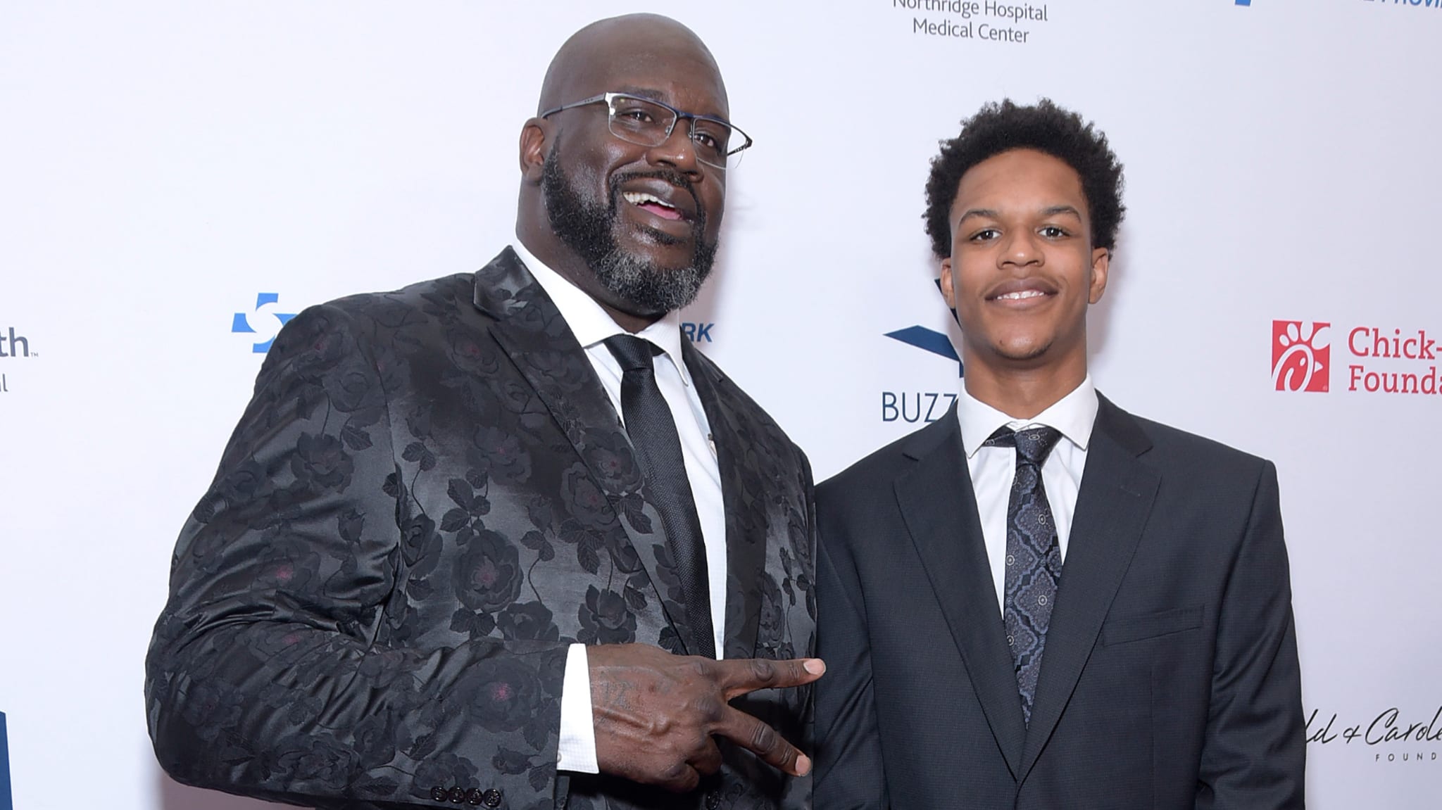 Shaquille O'Neal's Son, Shareef, Signs With Wasserman Talent Agency
