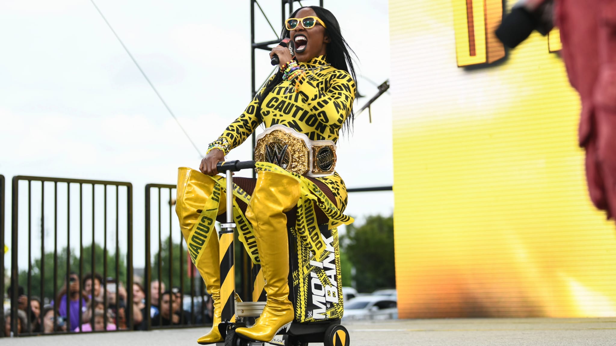 WWE Superstar Naomi Unveils Her Baby Bump Amid Maternity Leave