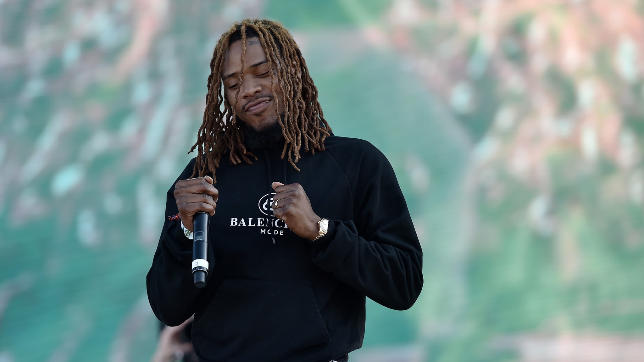 Fetty Wap performs during the 2019 Rolling Loud music festival at Citi Field.