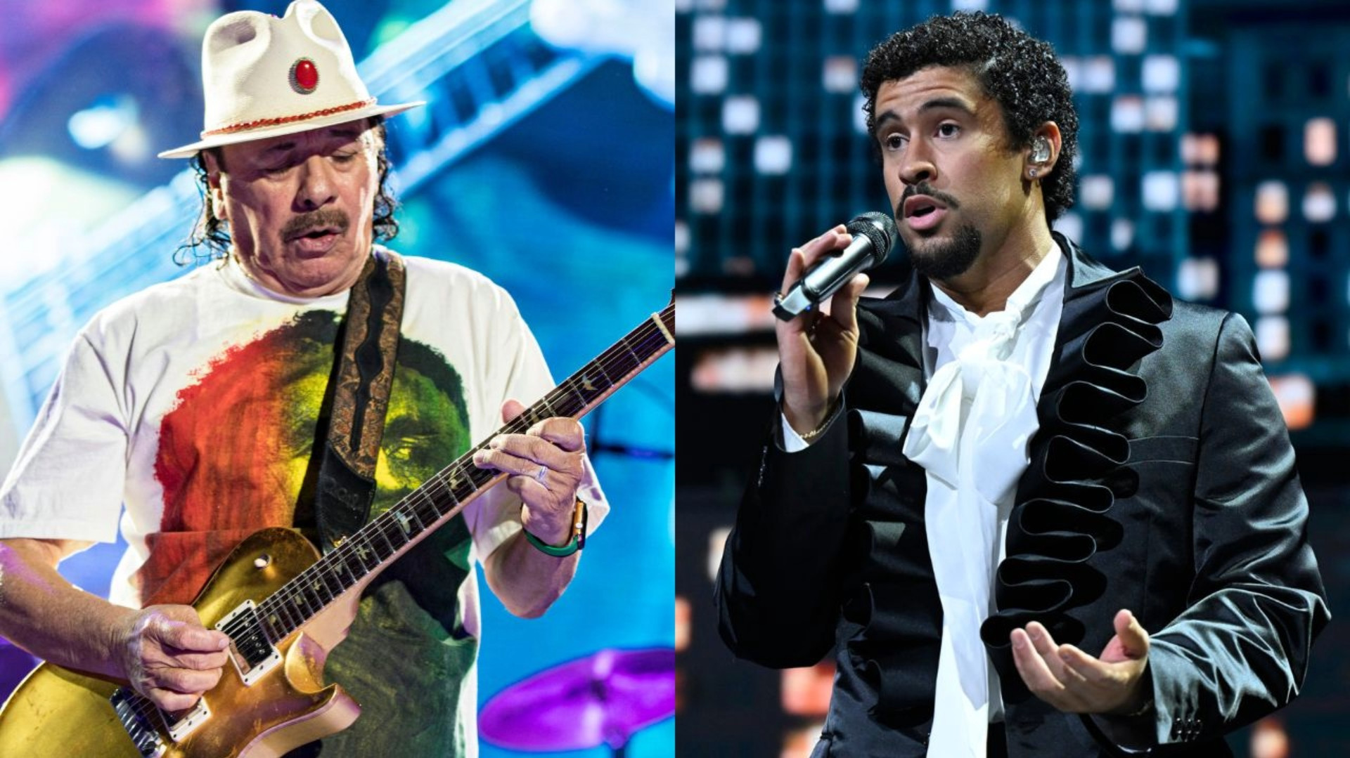 Carlos Santana Clears Up Rumors That He Petitioned to Replace Bad Bunny at the Super Bowl