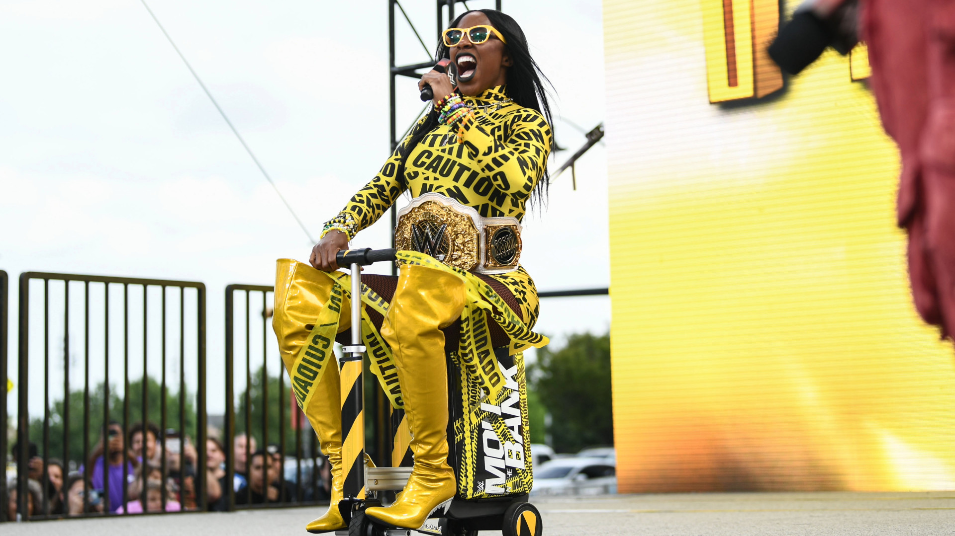 WWE Superstar Naomi Unveils Her Baby Bump Amid Maternity Leave