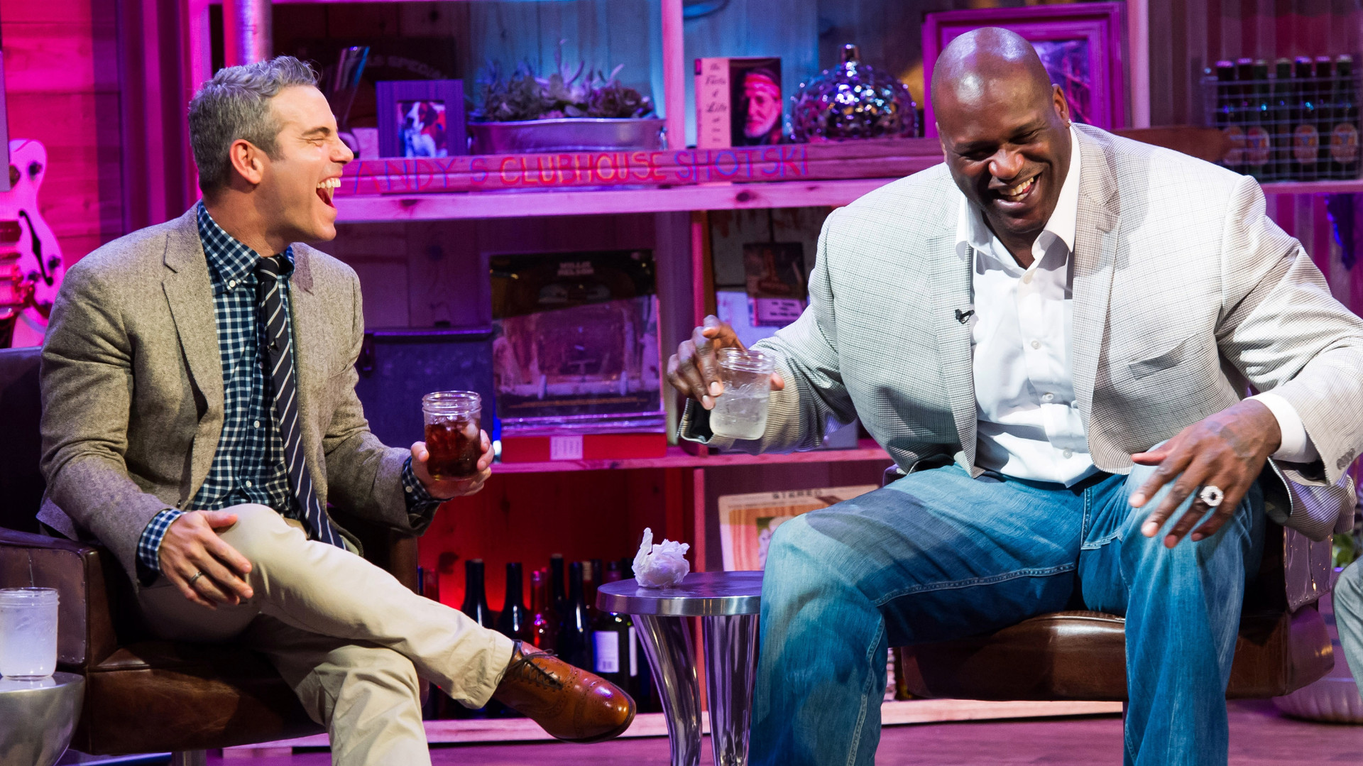 Shaq Pitches Andy Cohen a Reality Show to Help Him Find a New Wife