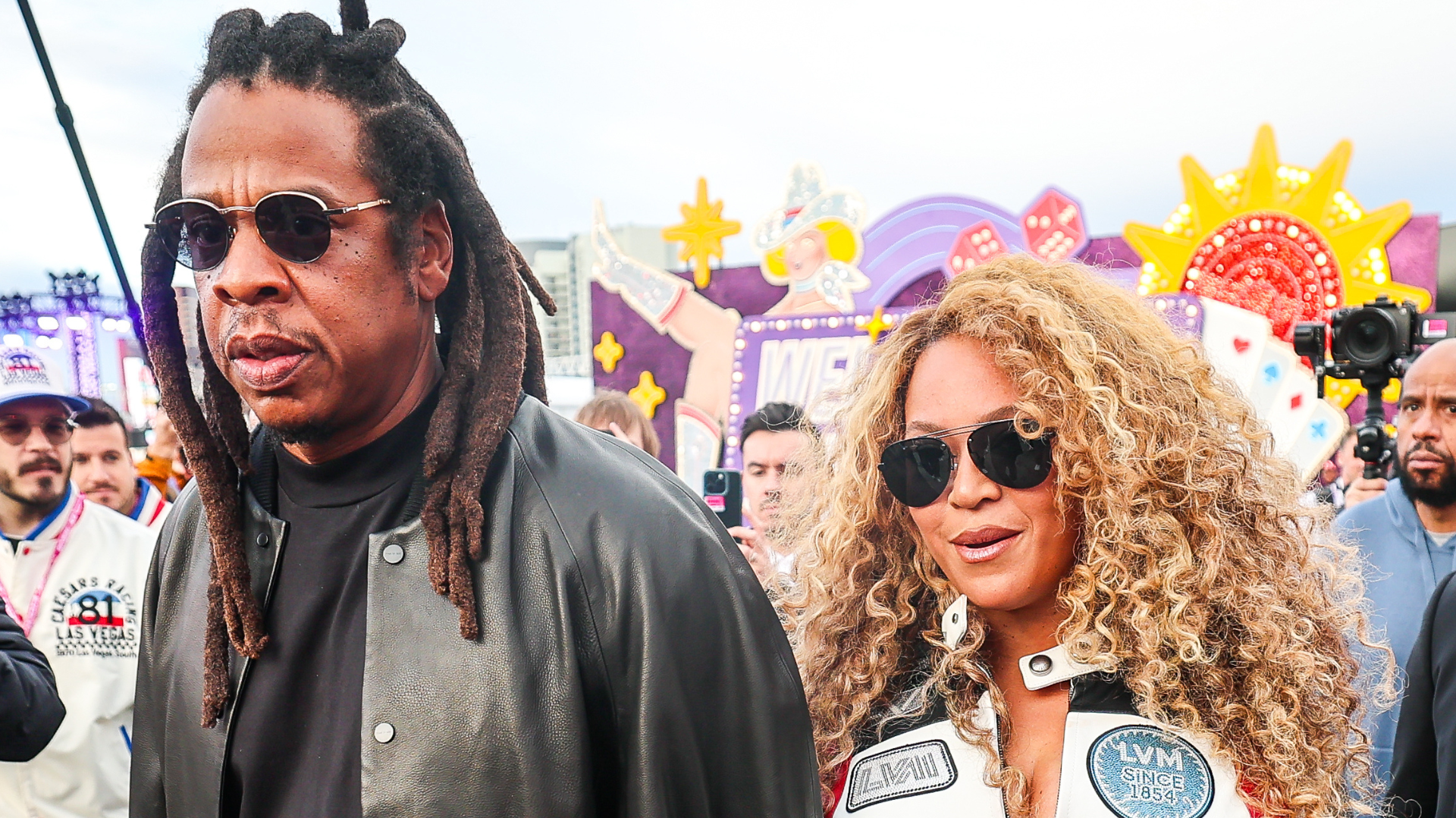 Jay-Z and Beyoncé Make Surprise Appearance at the Las Vegas F1 Grand Prix