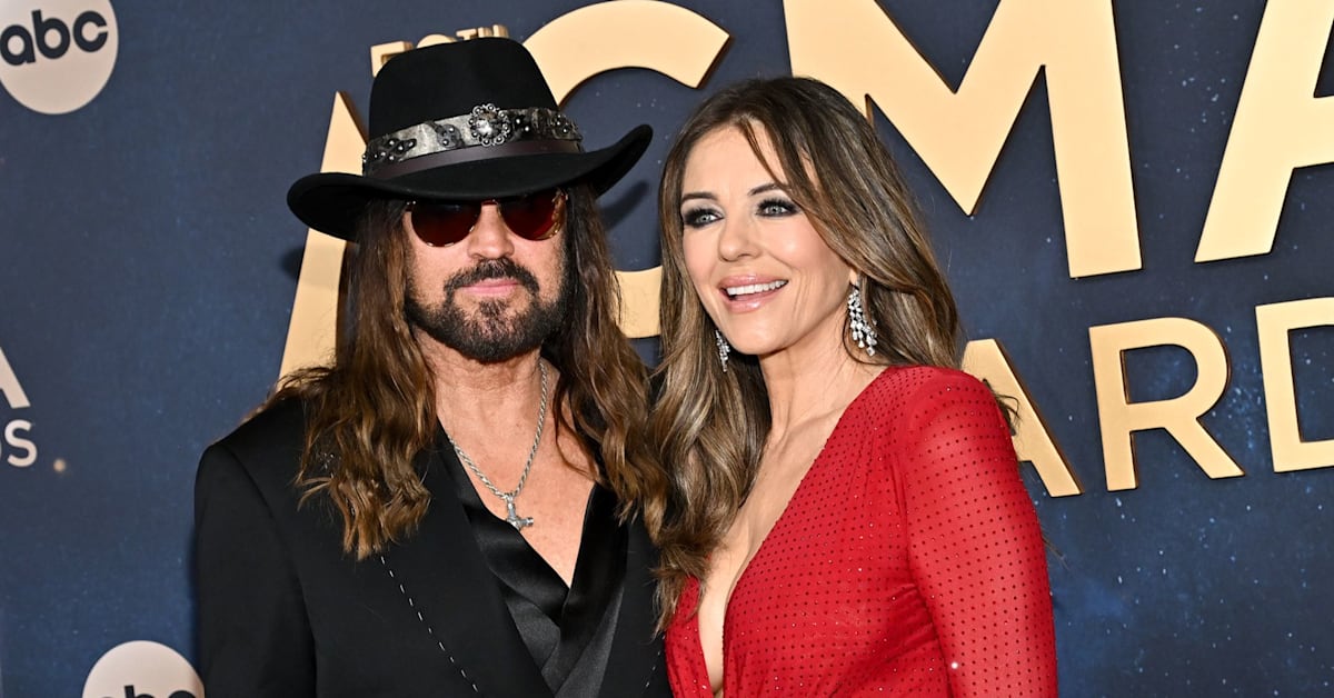Billy Ray Cyrus and Elizabeth Hurley Spark Engagement Buzz With Diamond Ring Reveal
