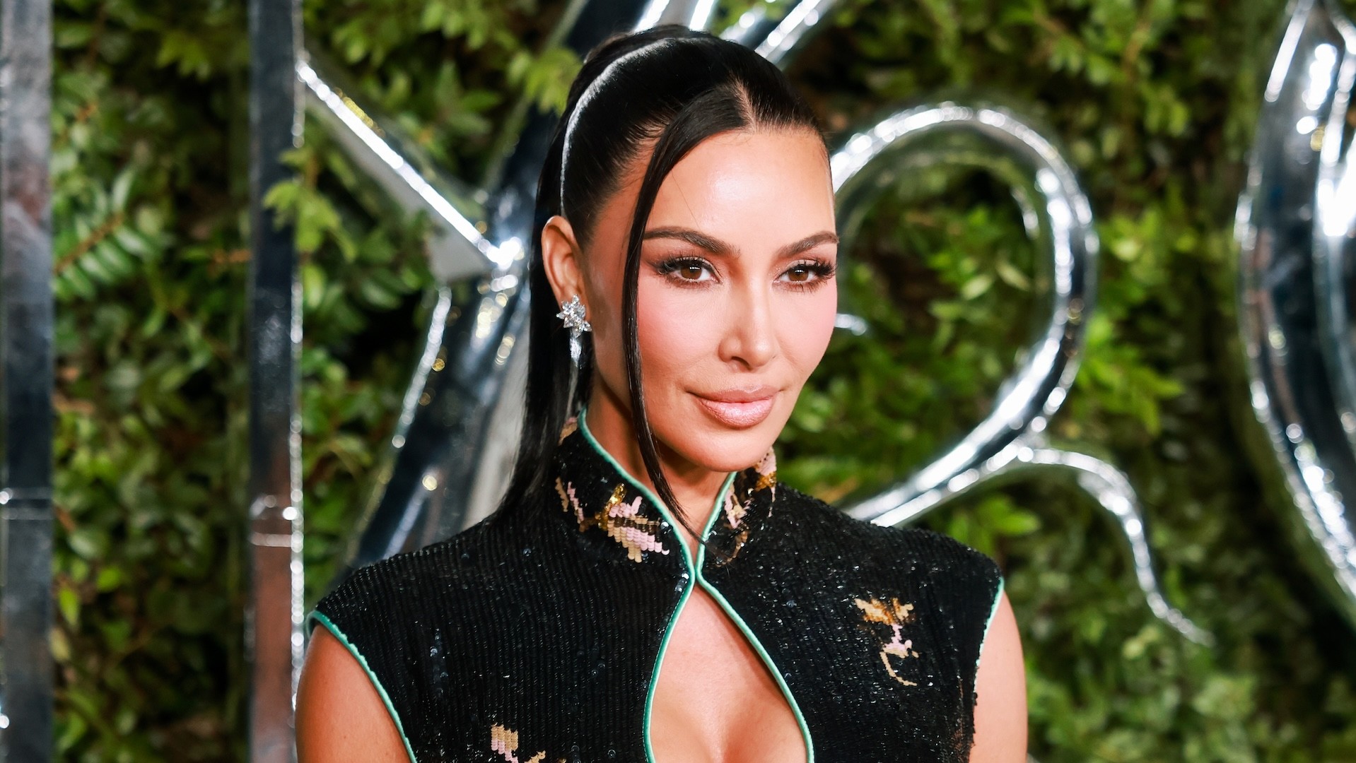 LOS ANGELES, CALIFORNIA - SEPTEMBER 19: Kim Kardashian attends the Lucas Museum Of Narrative Art Opening Night at Lucas Museum of Narrative Art on September 19, 2026 in Los Angeles, California.