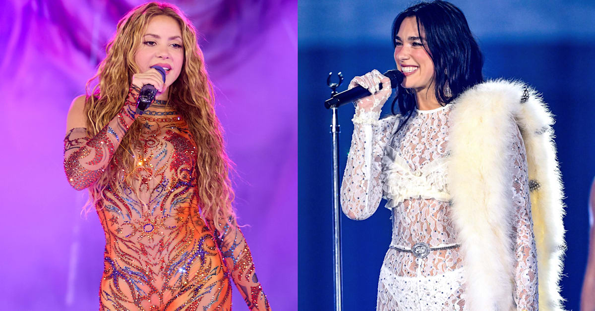 Shakira Brings Dua Lipa Out in Madrid for a Live “Antología” Duet