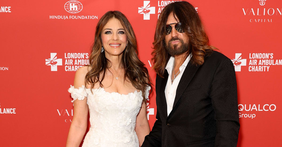 Elizabeth Hurley on Her 'Unlikely Pairing' With Billy Ray Cyrus: 'We're Actually Like Twins'