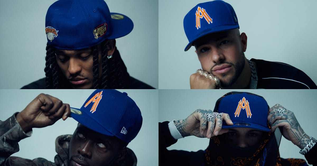 Alex Moss Unveils $1870 Diamond Knicks Hats Ahead of 2026 NBA Finals