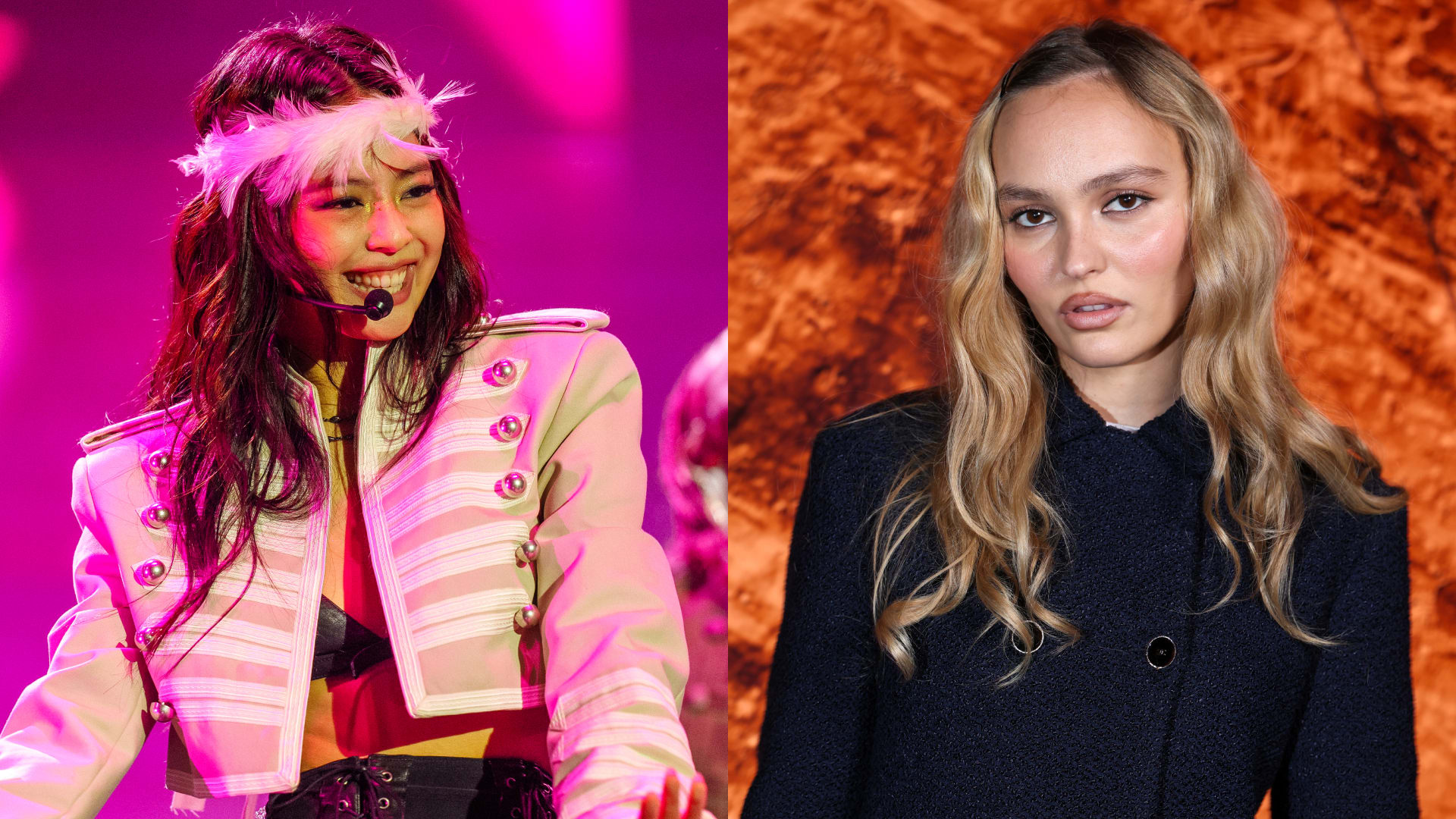 JENNIE Says Lily-Rose Depp Helped Her With Acting on 'The Idol,' Not The Other Way Around