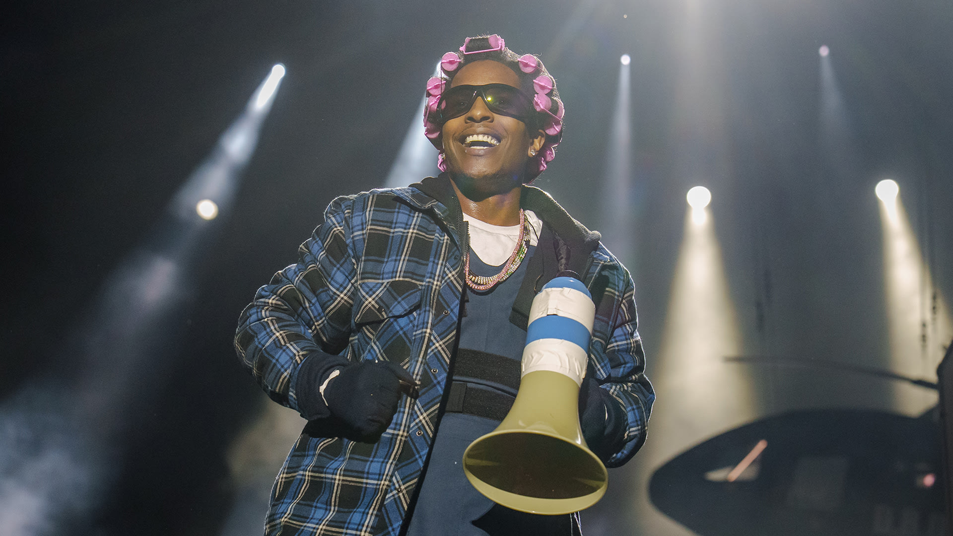 ASAP Rocky Says Owl in Crosshairs and Rat Imagery During His Tour Was 'For All Them N***as'