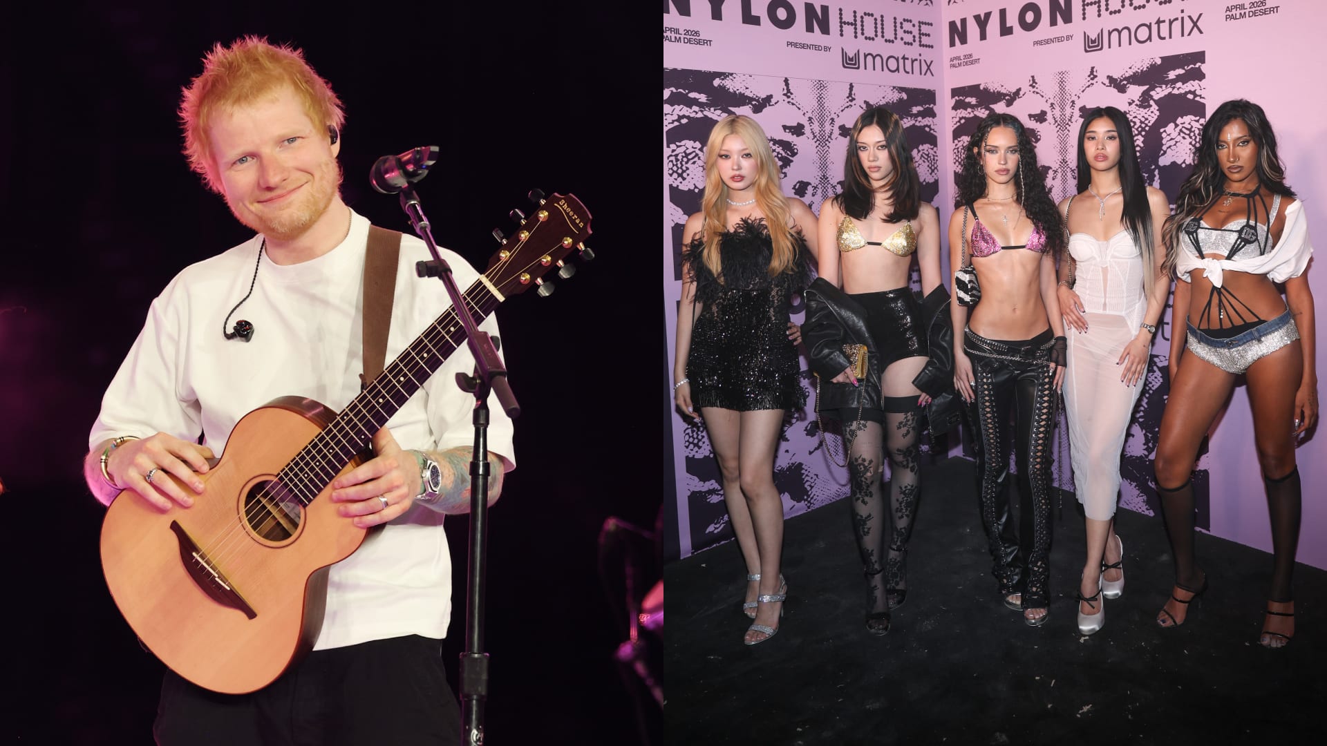 Ed Sheeran Shares How KATSEYE Inspired Him to Write Their Single ‘Animal’