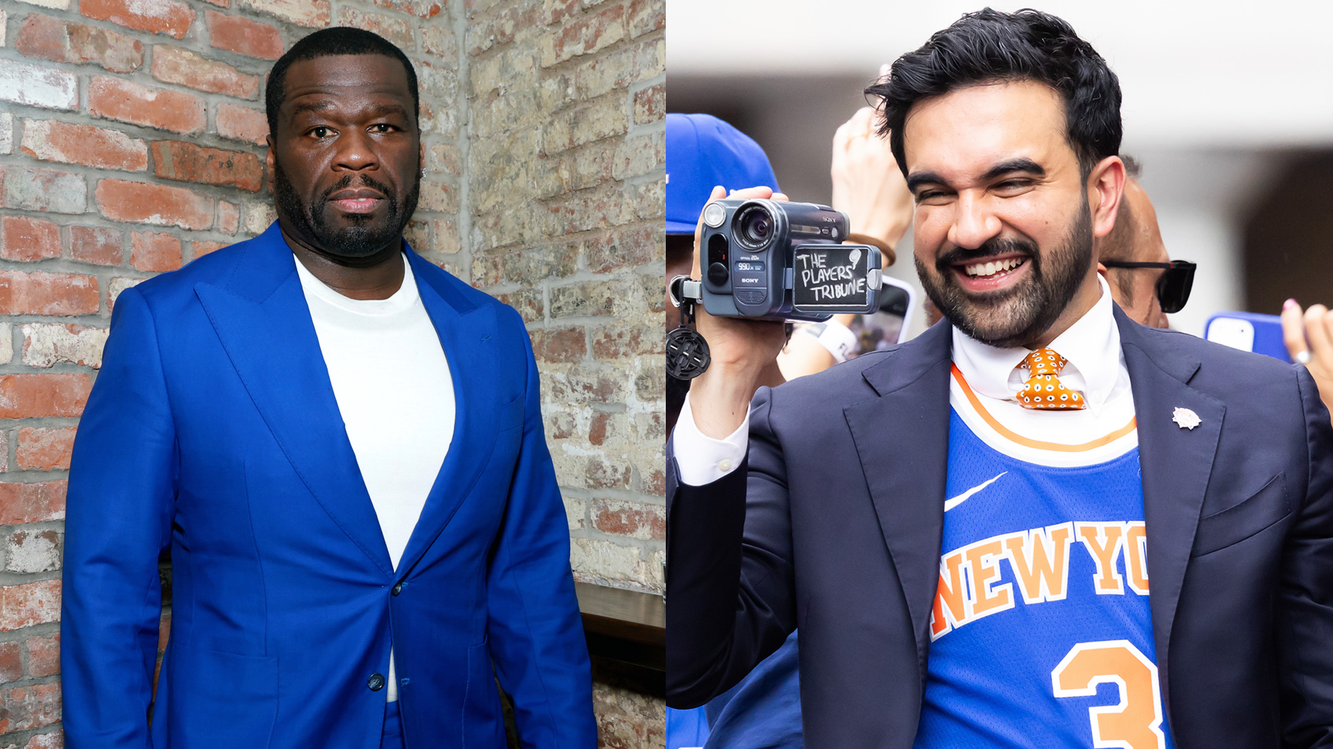 NEW YORK, NEW YORK - JUNE 02: Curtis "50 Cent" Jackson attends a screening of Sean Combs: The Reckoning on Netflix on June 02, 2026 at Wild Cherry in New York City.

NEW YORK, NY - JUNE 18: New York City Mayor Zohran Mamdani is seen at the New York Knicks championship ticker-tape parade and victory rally to celebrate winning the 2026 NBA Finals on June 18, 2026 in New York City.