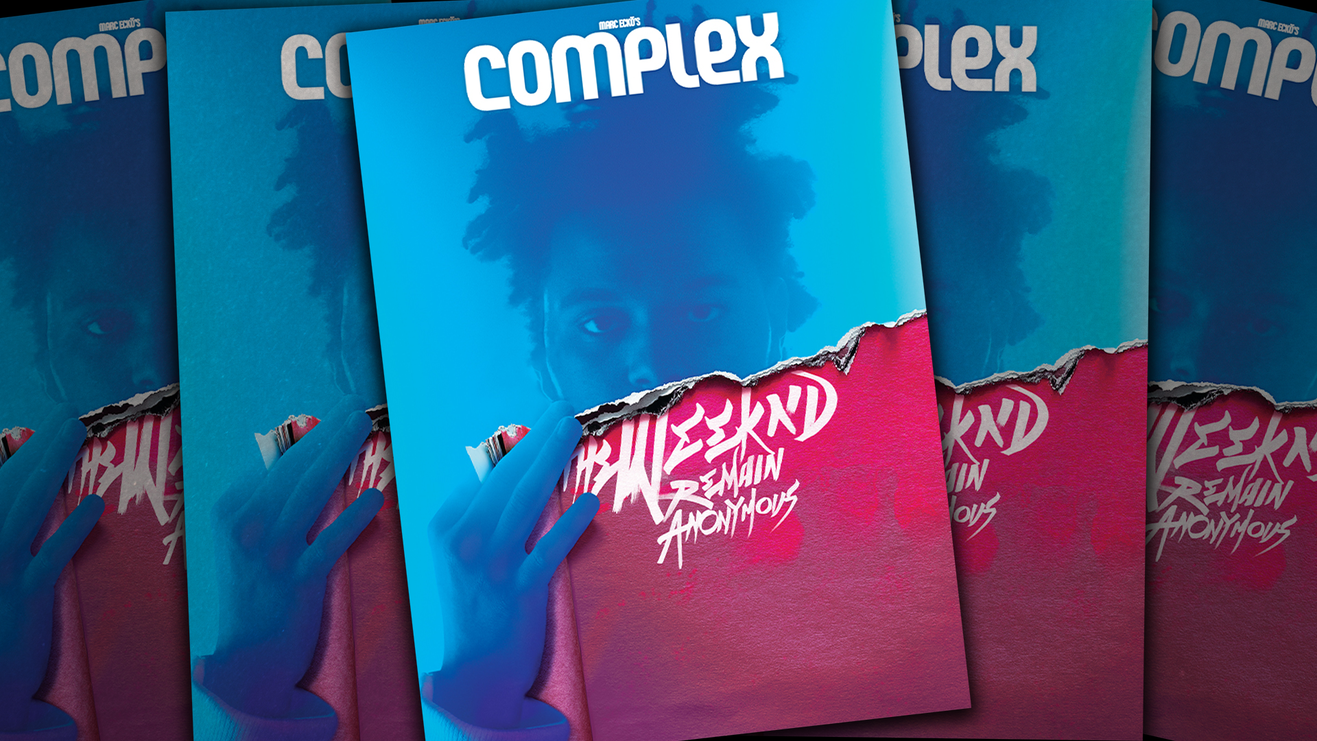 Abel Tesfaye, aka The Weeknd, photographed for Complex in 2013.