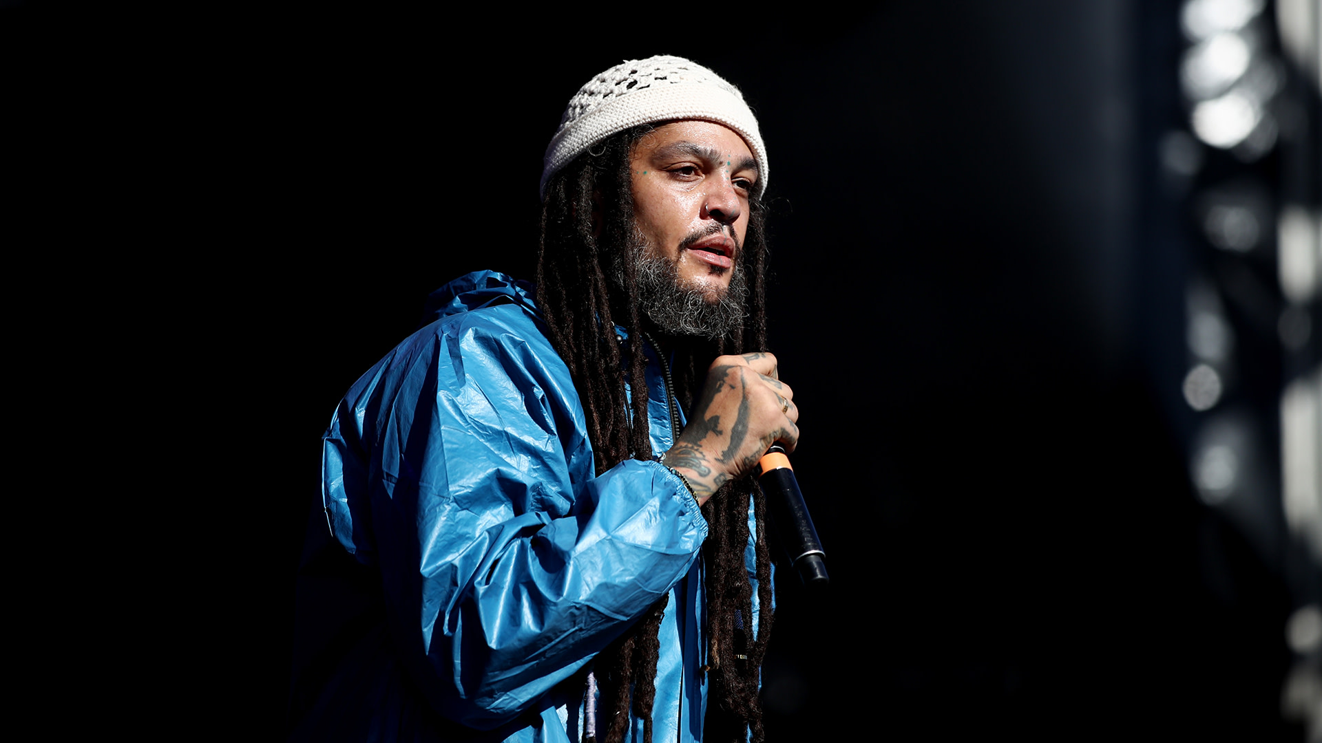 Travie McCoy performs during Fridayz Live '23 at GIANTS Stadium on November 18, 2023 in Sydney, Australia. 