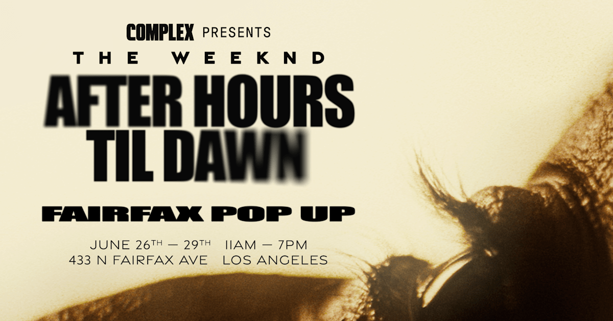 The Weeknd's After Hours Til Dawn Pop-Up at Complex LA: Everything You ...