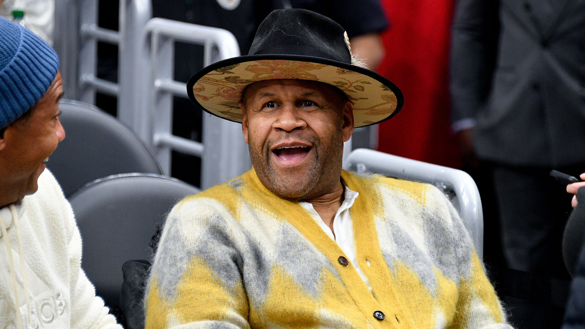 Rondell Sheridan attends a basketball game between the Los Angeles Clippers and the Boston Celtics at Crypto.com Arena on December 12, 2022 in Los Angeles, California.