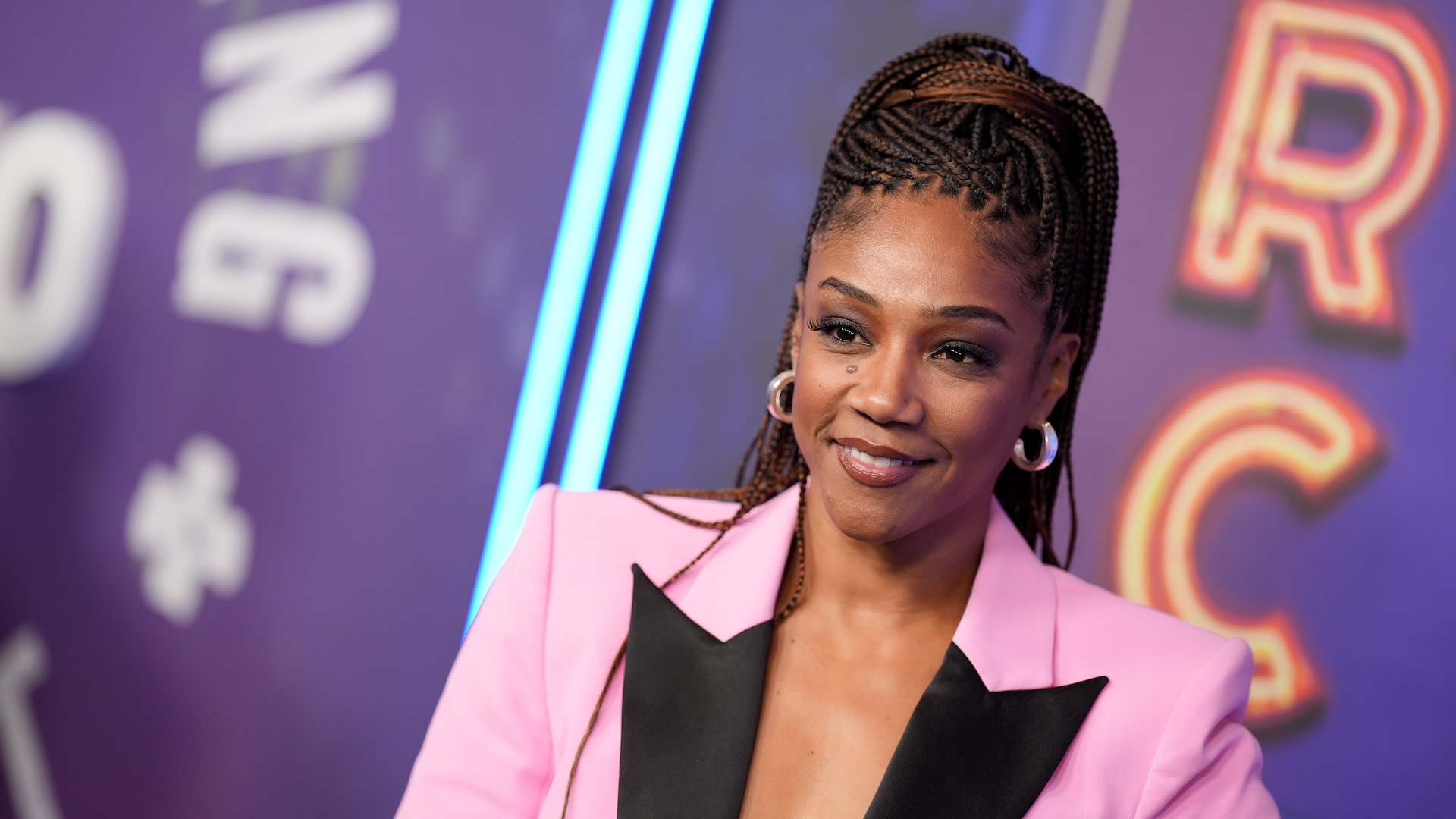 Tiffany Haddish at SNL50: The Homecoming Concert at Radio City Music Hall on February 14, 2025 in New York, New York. 