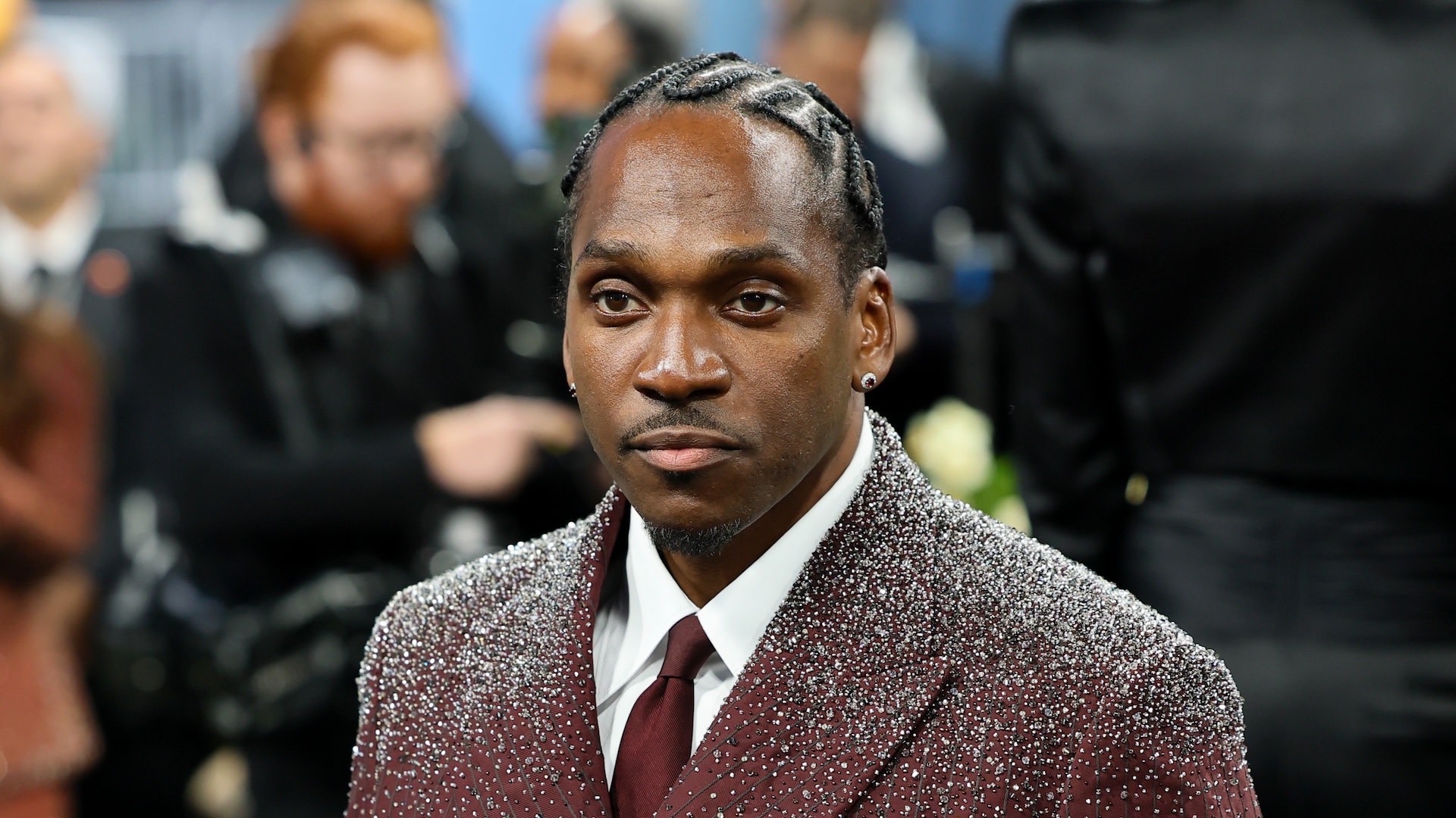 EW YORK, NEW YORK - MAY 05: Pusha T attends the 2025 Met Gala Celebrating "Superfine: Tailoring Black Style" at Metropolitan Museum of Art on May 05, 2025 in New York City.