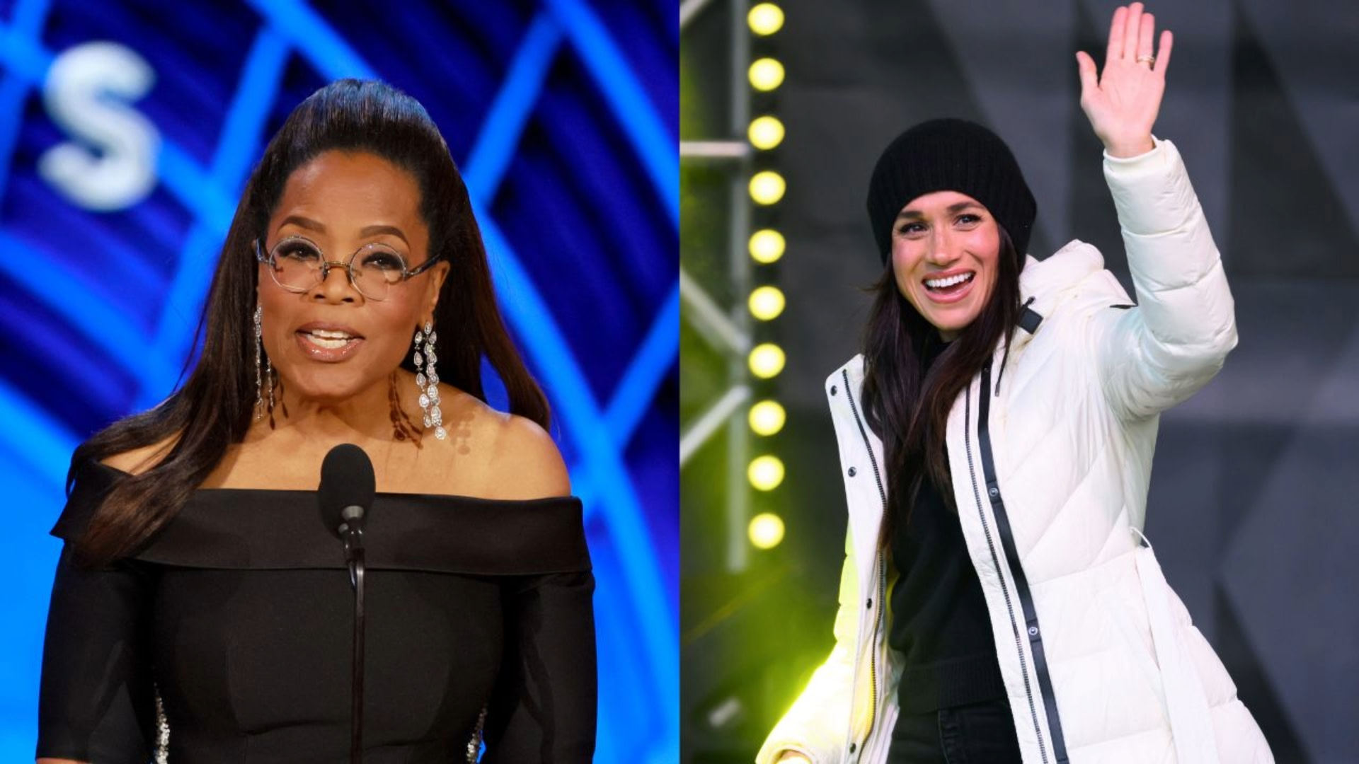 Oprah Winfrey and Meghan Markle