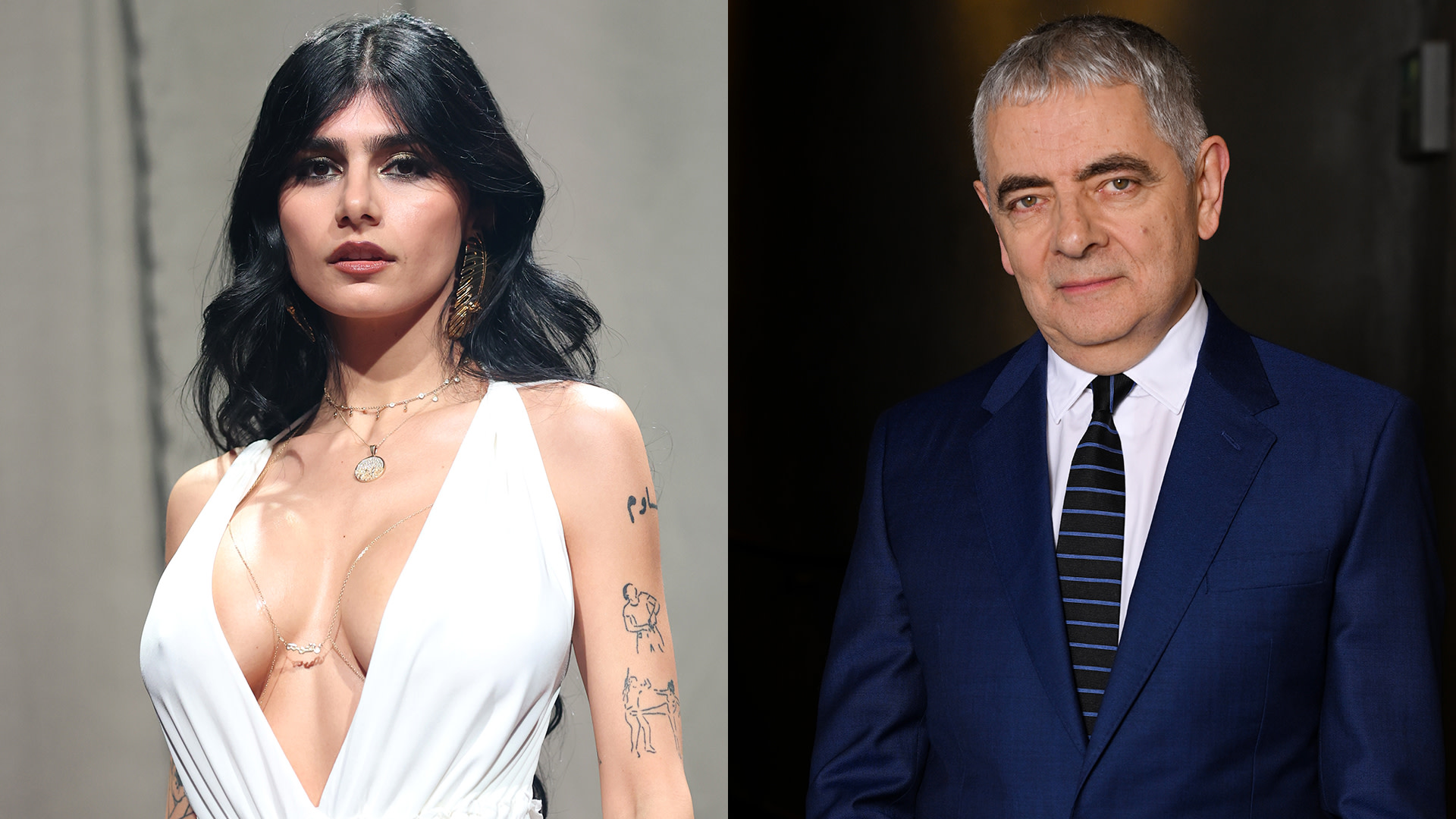 Mia Khalifa Debunks Viral Posts Claiming She's Dating 'Mr. Bean' Actor Rowan Atkinson