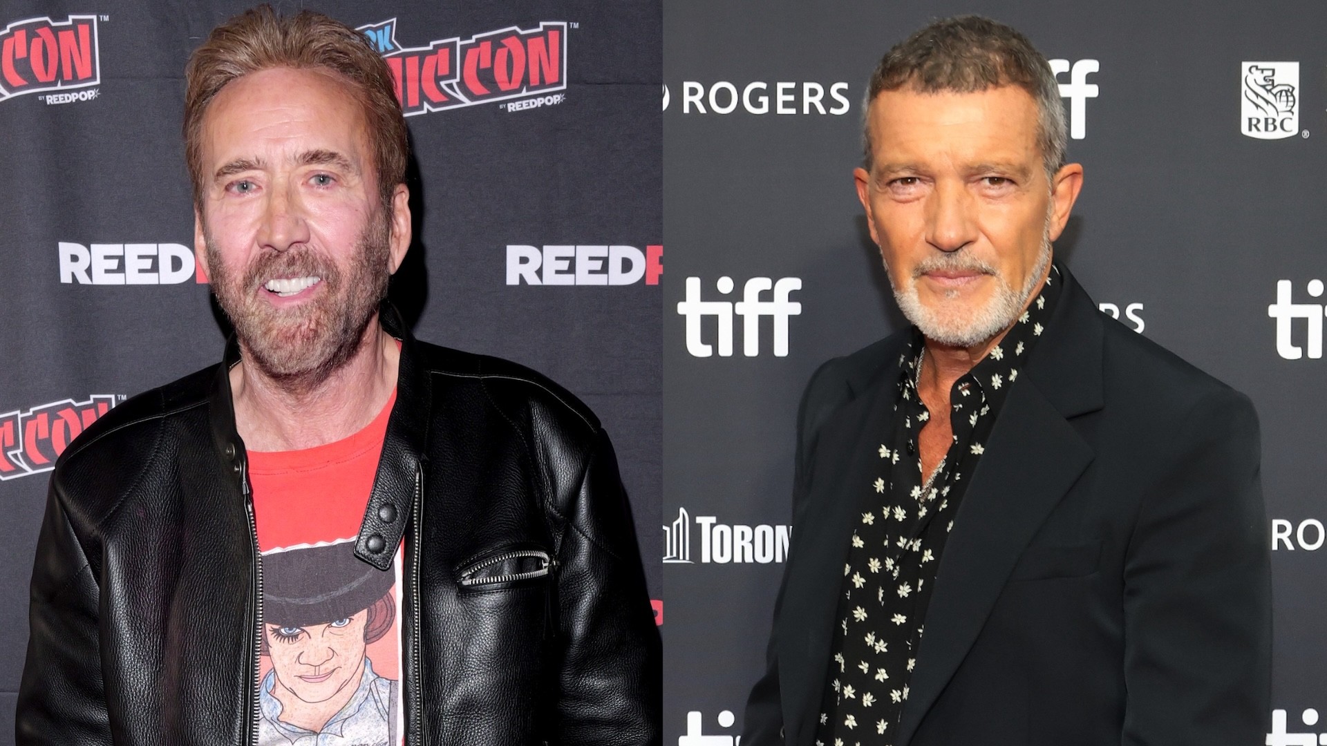 Nicolas Cage and Antonio Banderas