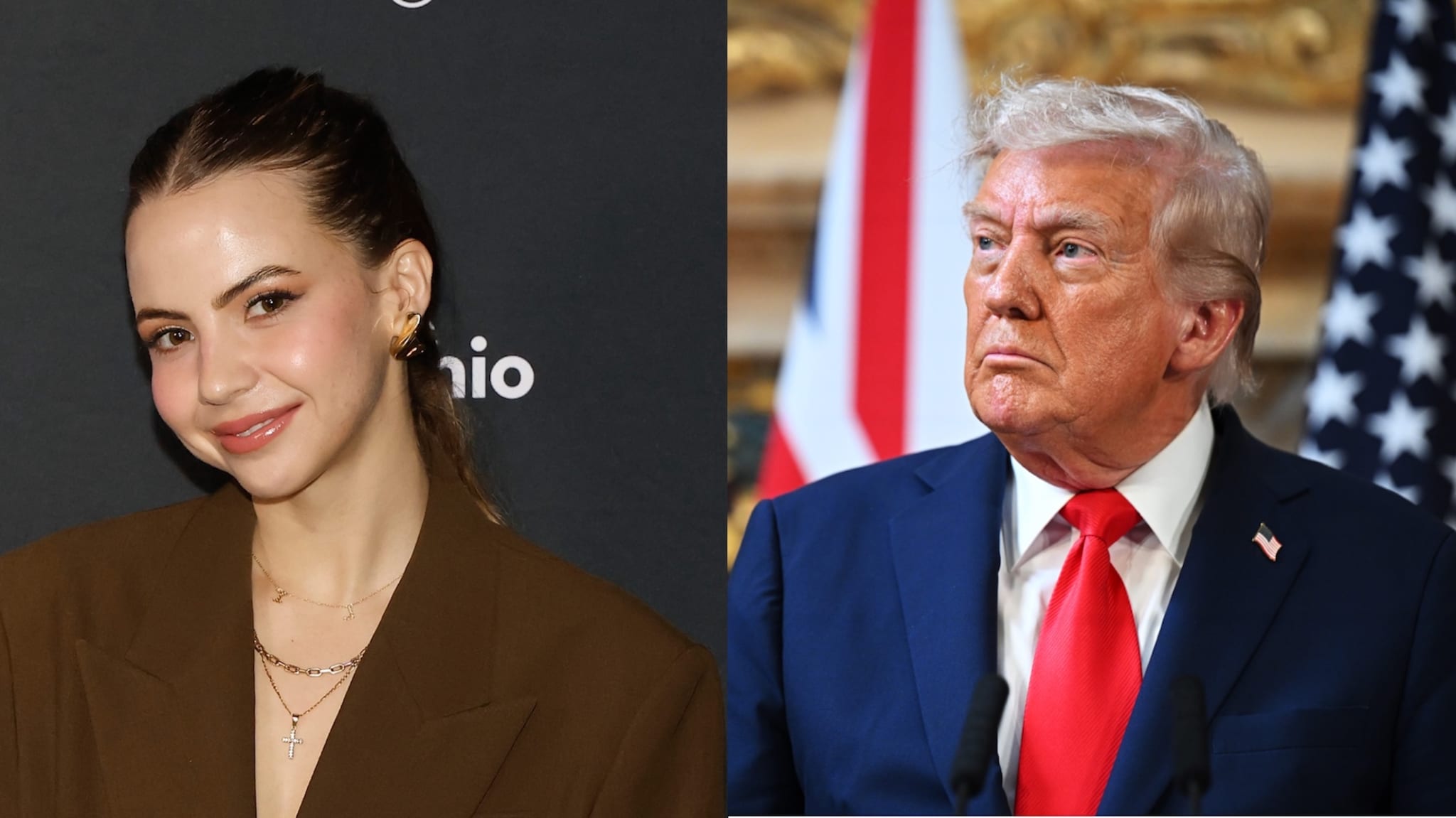 Bobbi Althoff and Donald Trump