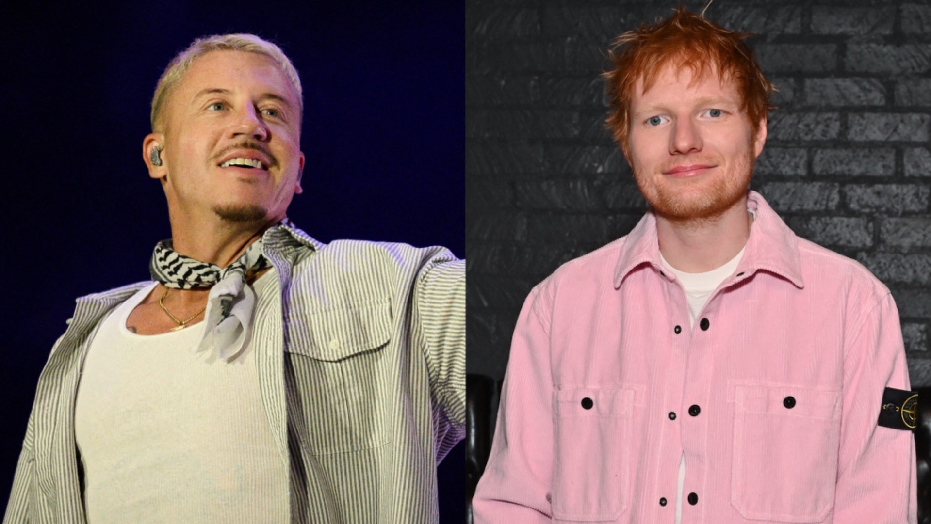 Macklemore and Ed Sheeran