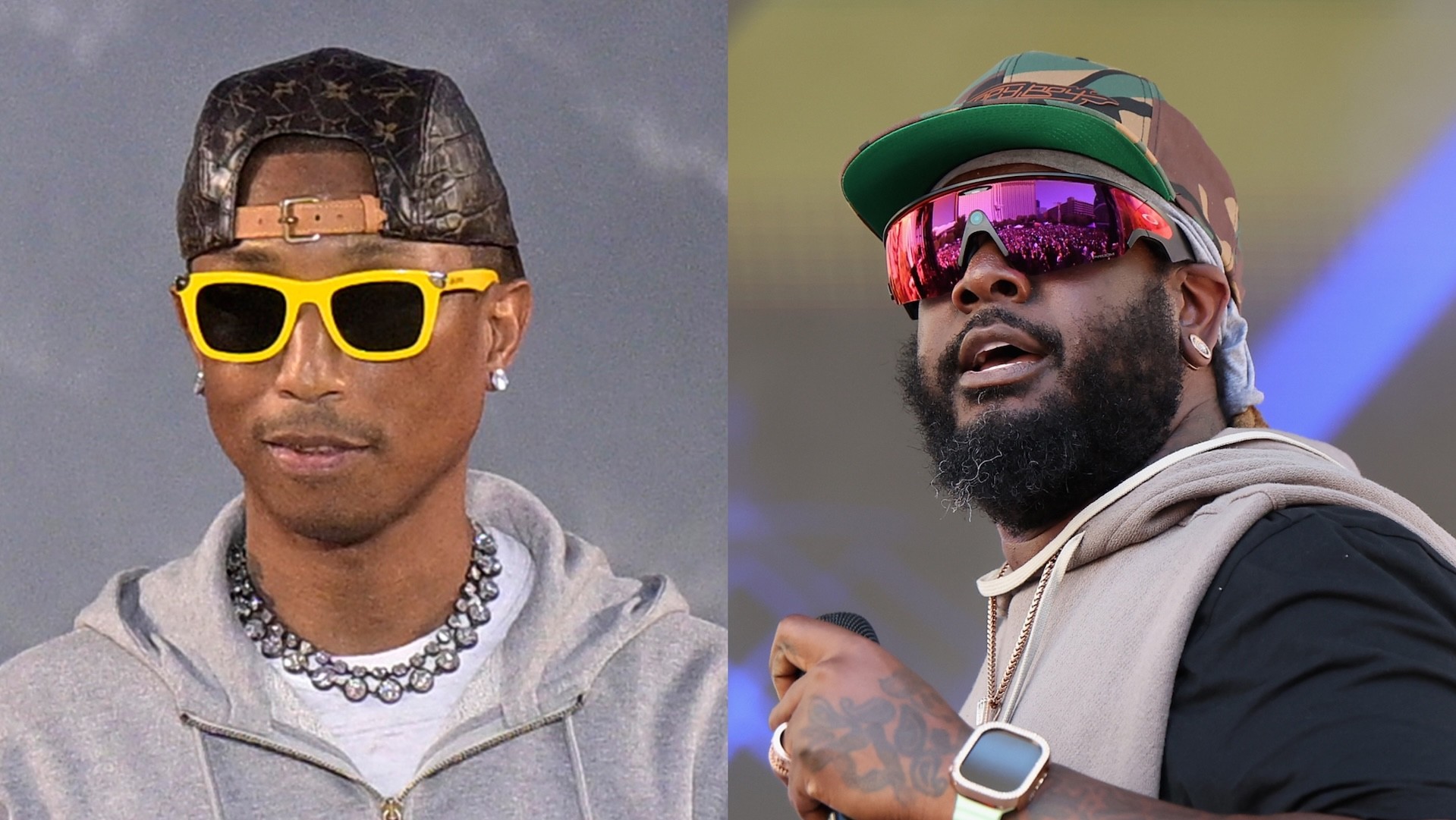 Pharrell Williams and T-Pain