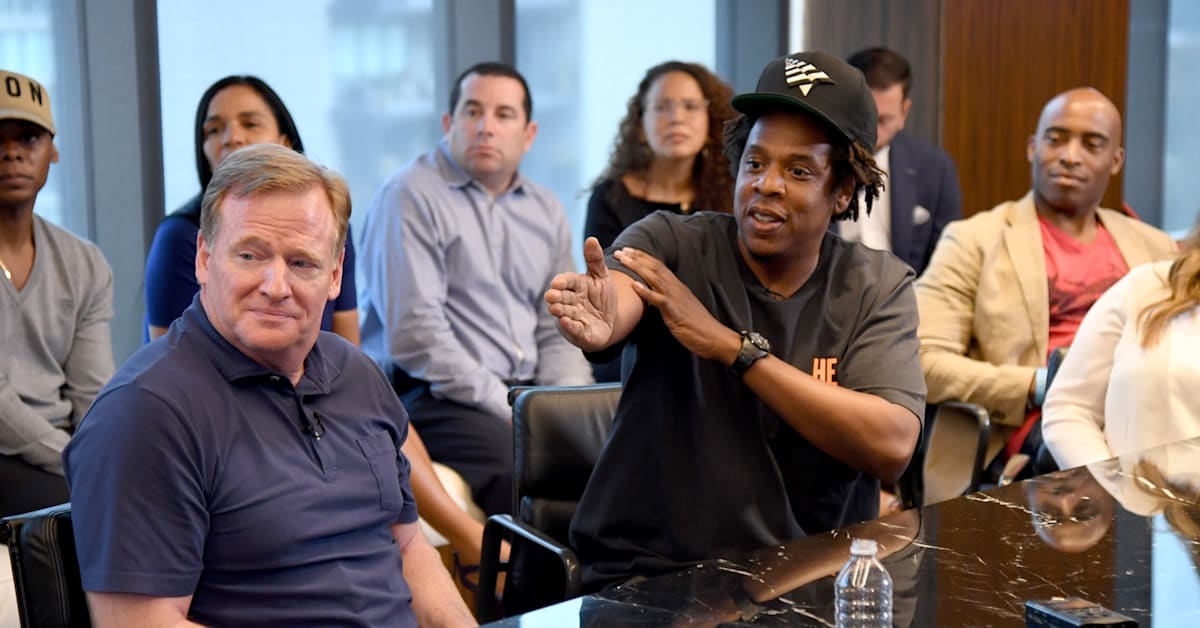 Roger Goodell Talks Jay-Z's Super Bowl Halftime Show, Says He Kept ...