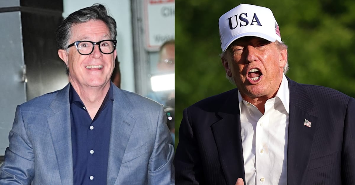 Stephen Colbert’s Final Show Hit With Anti-Donald Trump and CBS Grafitti