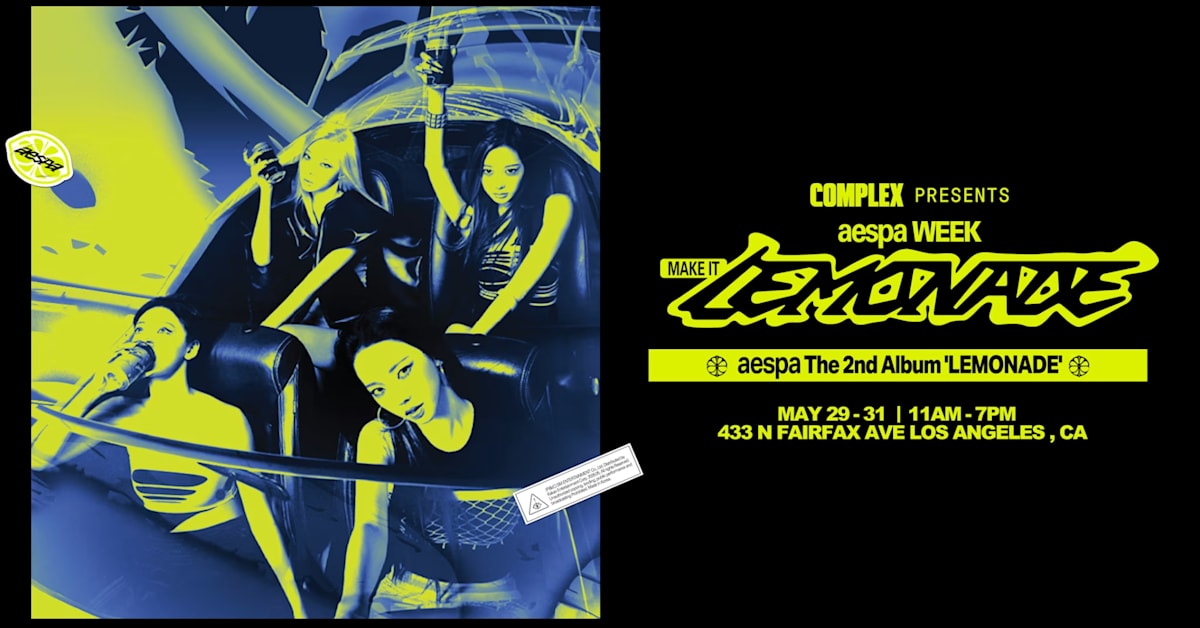 aespa lemonade popup lemonadever. 未開封 aespa's 'Make It Lemonade' Pop-Up at Complex LA: What You Need to Know