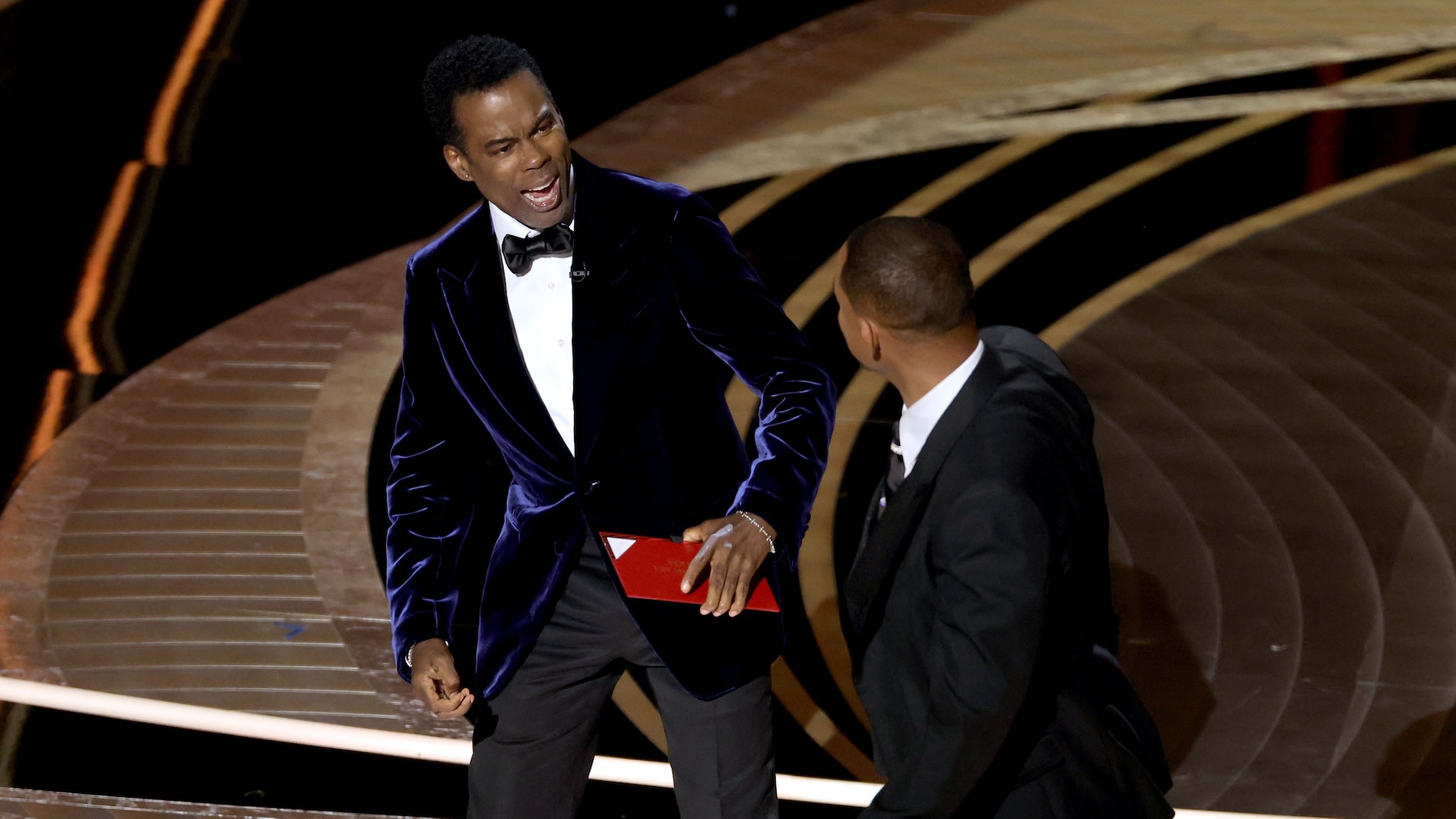 (L-R) Chris Rock and Will Smith.