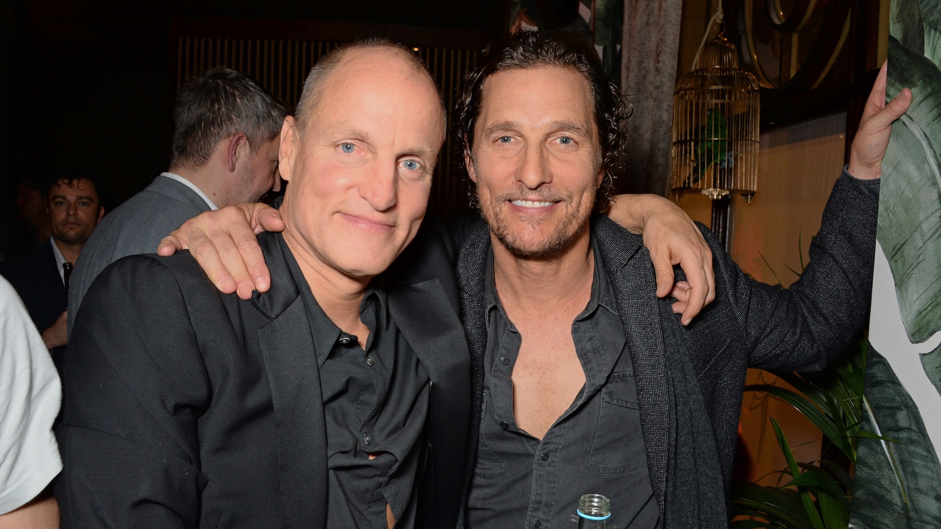(L-R) Woody Harrelson and Matthew McConaughey.