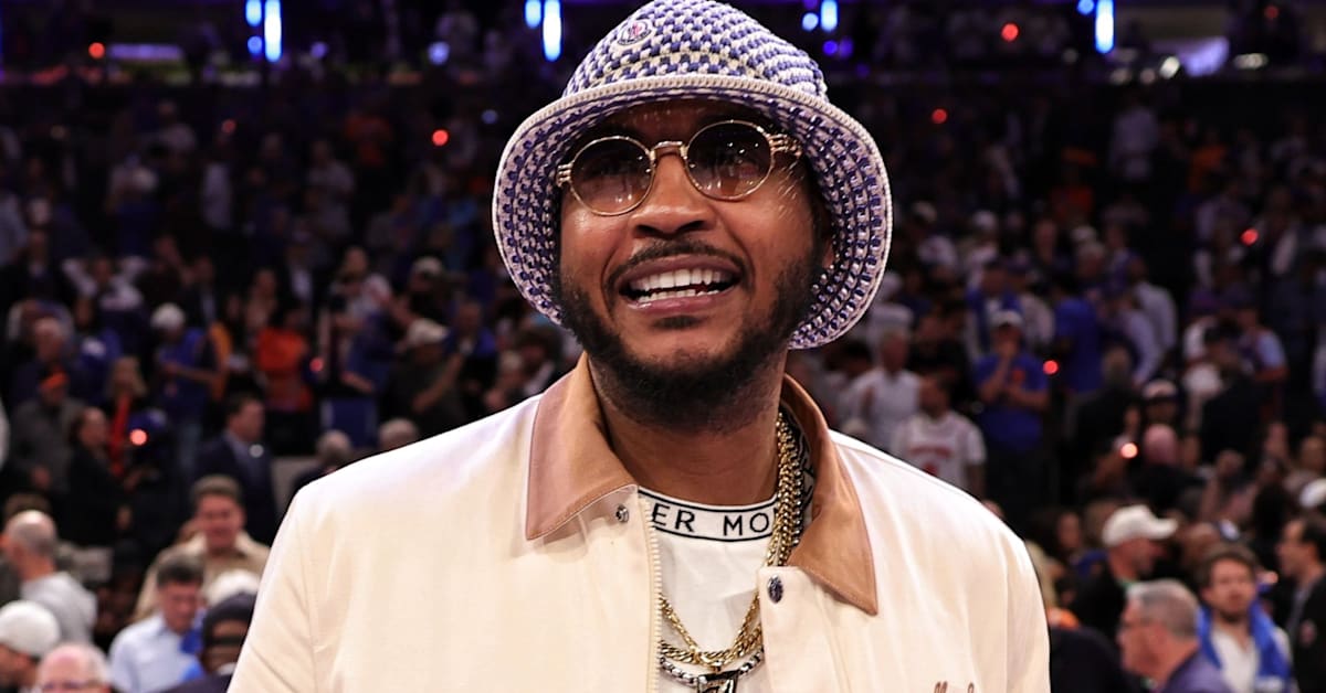 Carmelo Anthony Sparks Dating Buzz With NFL Widow Racquel Smith