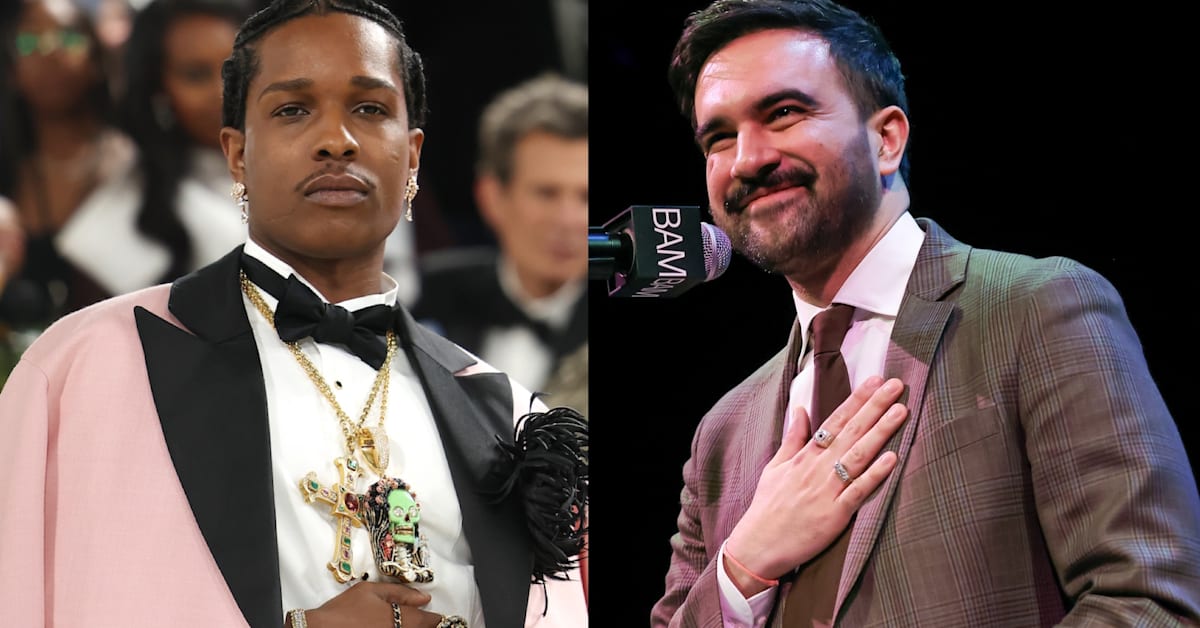 ASAP Rocky Says He Would Beat NYC Mayor in a Rap Battle: 'Mamdani Ain't ...