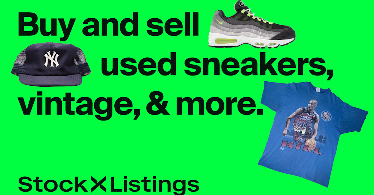 StockX Is Now Letting You Buy and Sell Used Sneakers