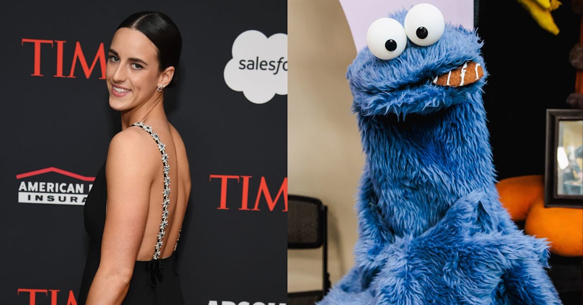 Caitlin Clark Joins Cookie Monster in Search of the 'Greatest Cookie of All Time'