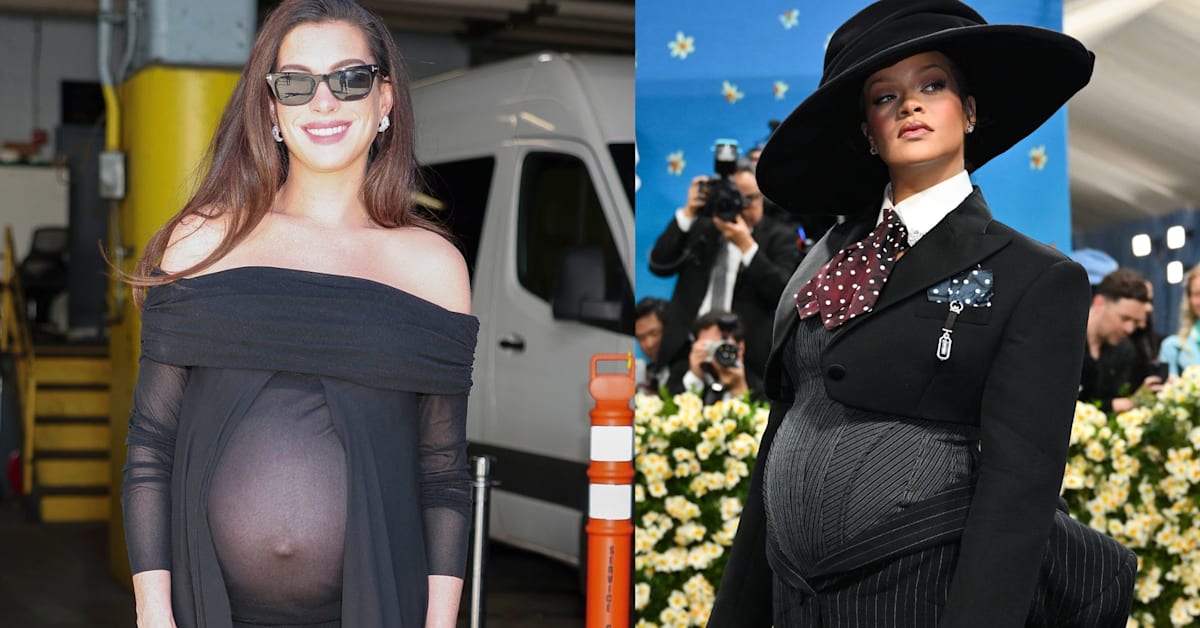 Anne Hathaway Says Rihanna ‘Changed the Game’ for Maternity Style