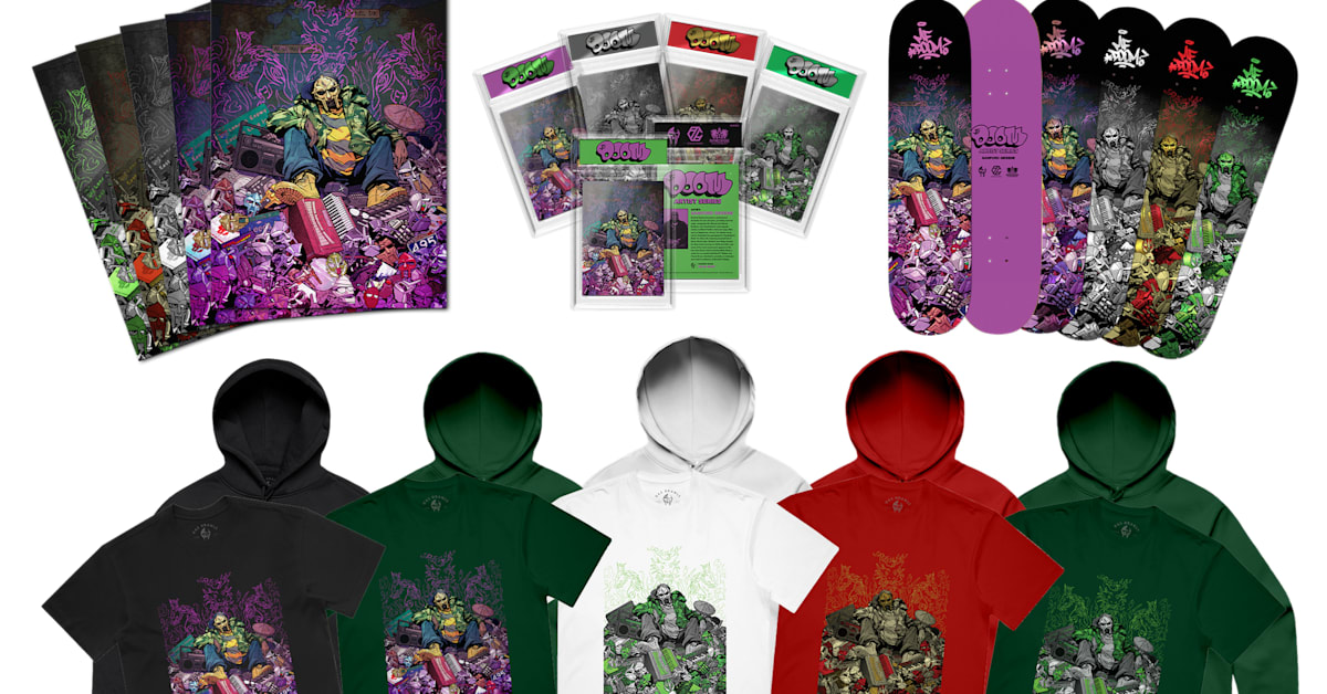 MF DOOM's Estate Teams With Comic Book Artist Sanford Greene for Capsule Collection