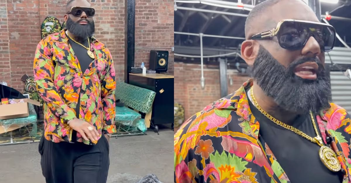 Maino Wears Rick Ross Costume, Spoofs His 'Rigatoni' Remarks
