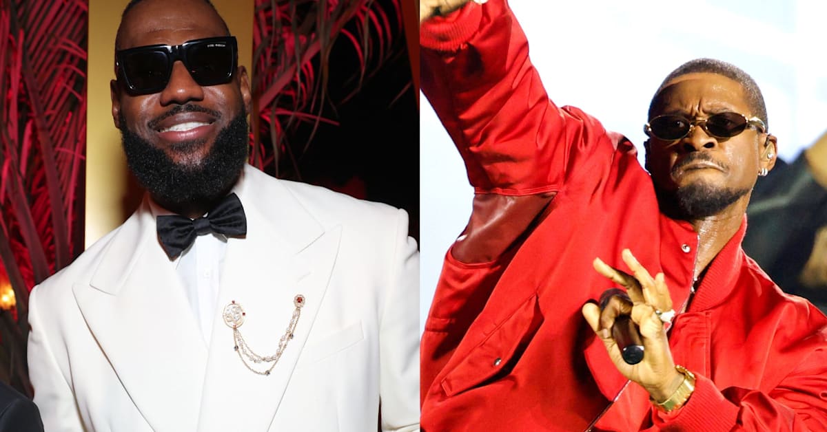 LeBron James Pulls Off Birthday Surprise for Usher Amid Helicopter Scrutiny
