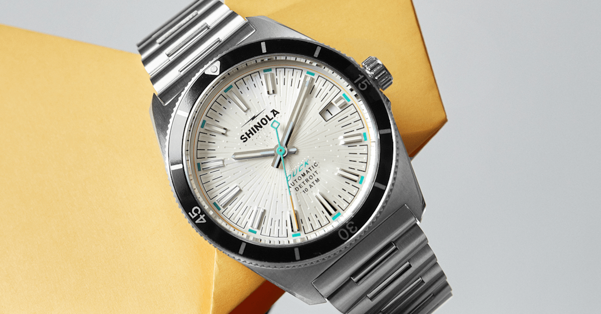 Shinola Teams With Cheerios to Celebrate Launch of Automatic ‘Duck Watch’