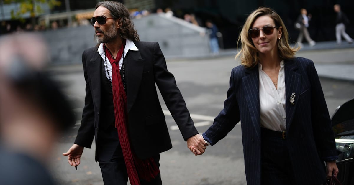 Russell Brand's Wife Calls Him an 'Amazing Husband' as He Admits Past Behavior Was 'Wrong'