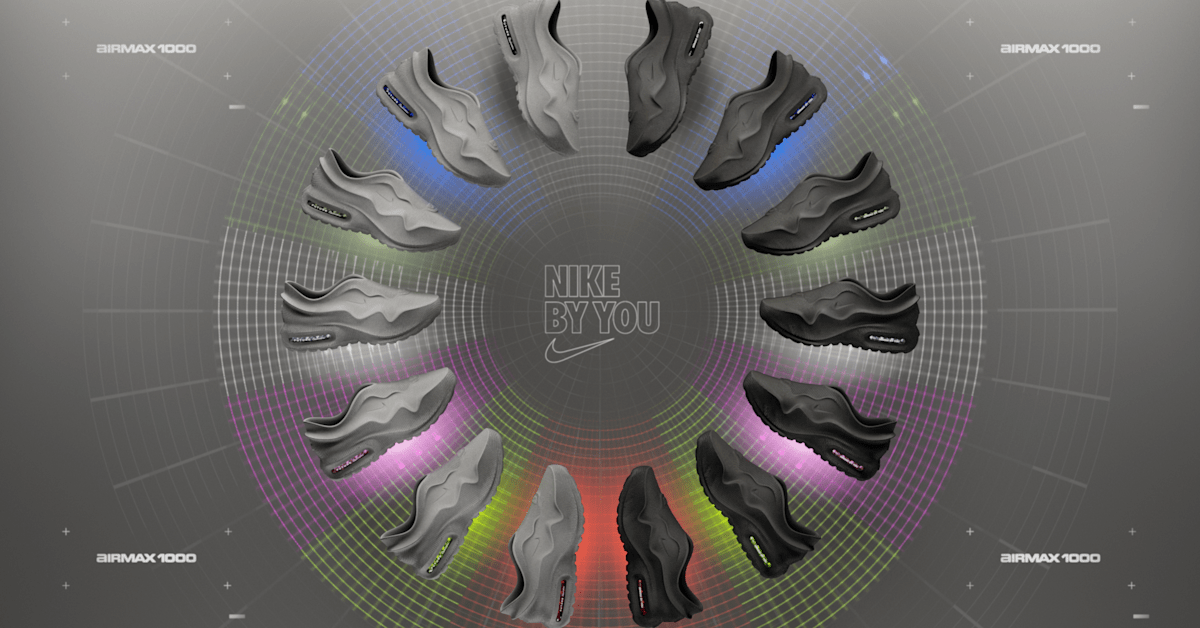 You Can Now Customize Your Own Nike Air Max 1000